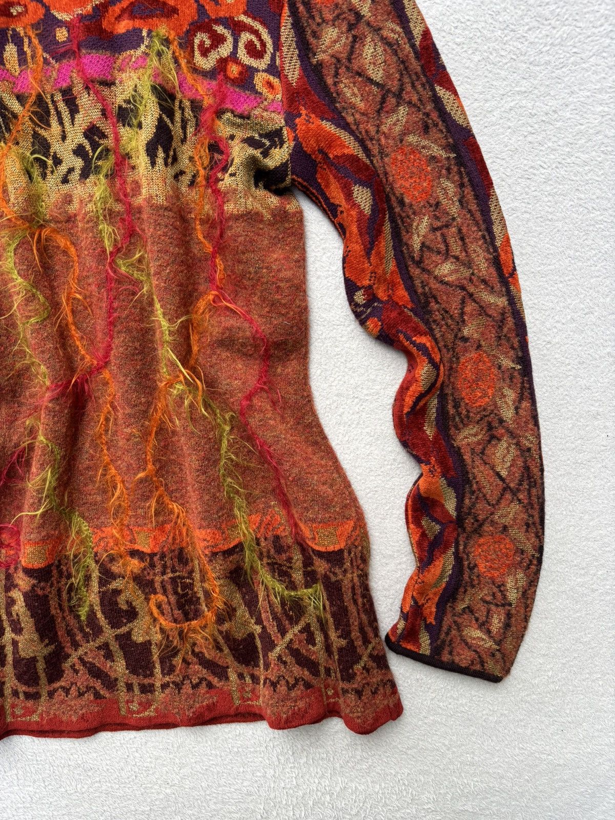 Kenzo 1990s Kenzo Knit Sweater Size S / US 4 / IT 40 - 5 Thumbnail