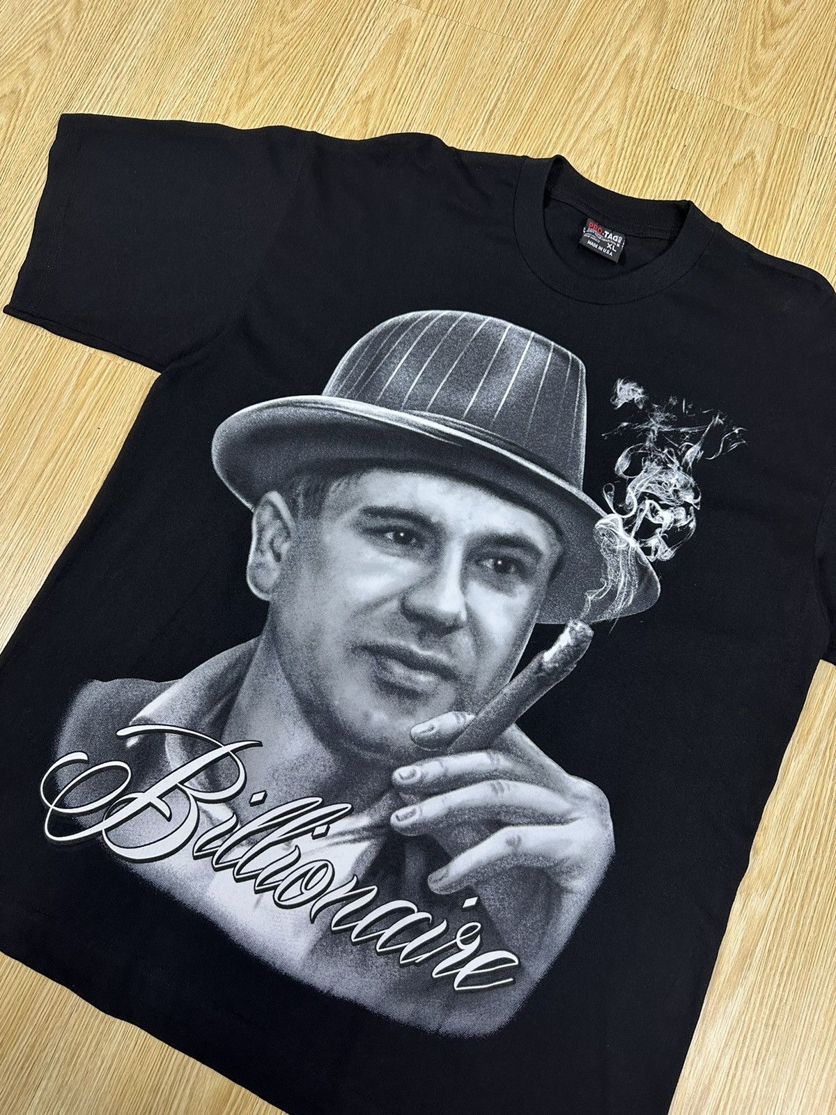 Billionaire Couture Vintage Pro Tag Billionaire Photo Usa Oversize Tshirt A371 Size US XL / EU 56 / 4 - 3 Thumbnail
