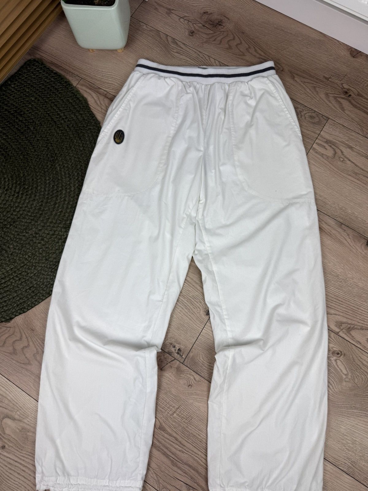 Nike Vintage Nike Baggy Pants Uptempo Track GorpCore Style Swoosh Size US 33 - 5 Thumbnail