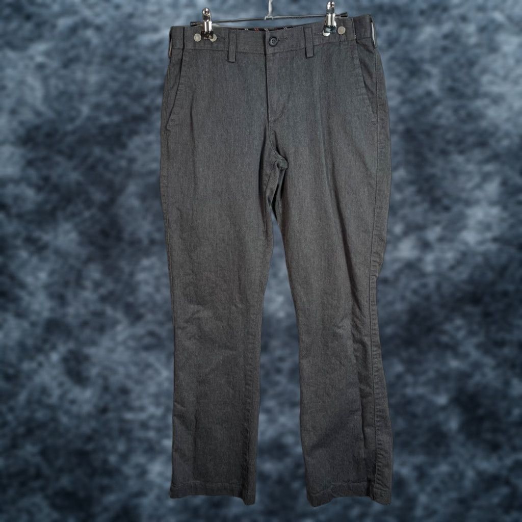 Edwin Edwin Men's Chino Pants Size 29 Gray Straight Leg Cotton Trousers Size US 29 - 1 Thumbnail