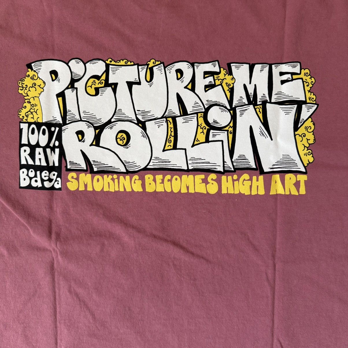 Bodega Bodega Brand Men’s Premium Rolling Papers T-Shirt. Size US L / EU 52-54 / 3 - 4 Thumbnail