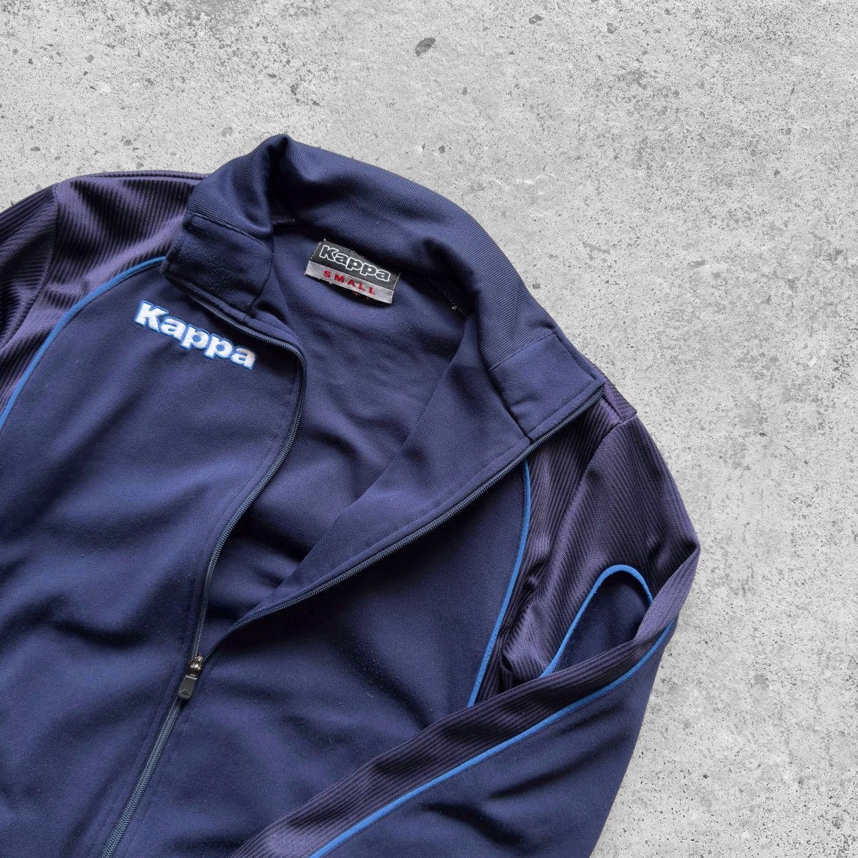 Kappa Kappa Mens Vintage 90s Full Zip Y2K Track Jacket Logo Size US S / EU 44-46 / 1 - 2 Thumbnail