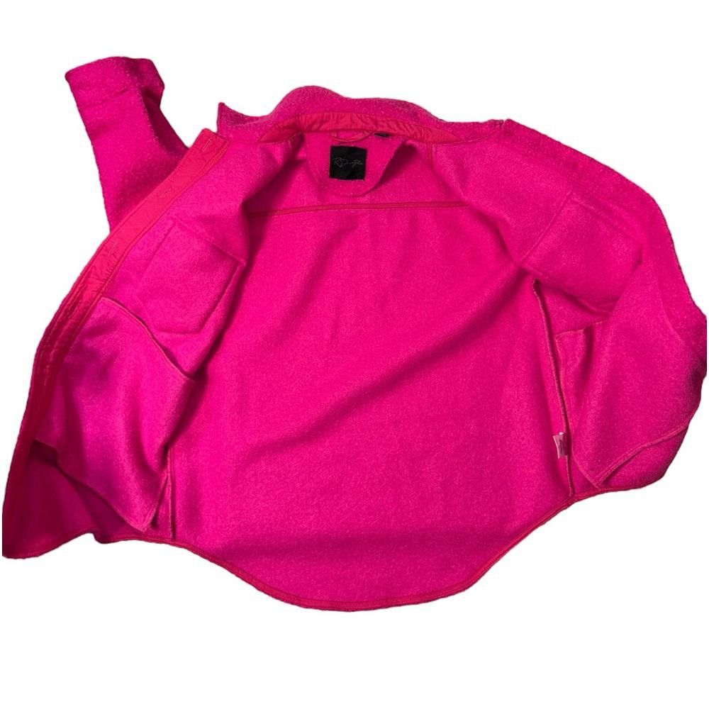 Designer Anthropologie l RD Style Unlined Flash Pink Shacket Medium Size M / US 6-8 / IT 42-44 - 7 Thumbnail