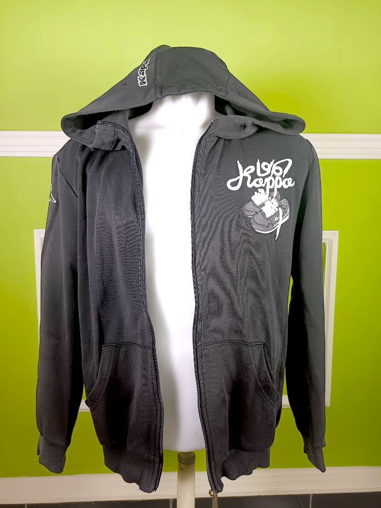 Kappa × Vintage Vintage KAPPA Faded Hoodie Embroidery Logo Size US M / EU 48-50 / 2 - 19 Thumbnail