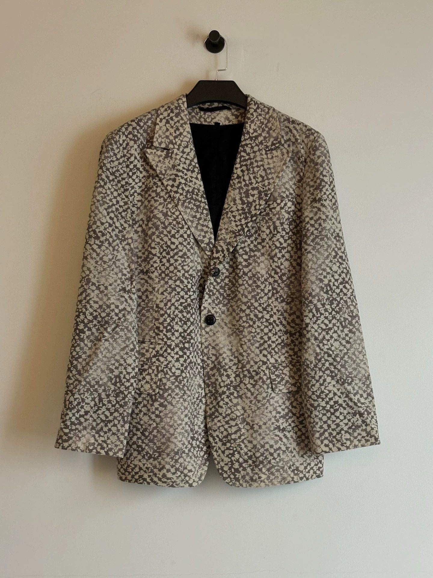 Ann Demeulemeester Multi-Patterned Lightweight Blazer XS Size US XS / EU 42 / 0 - 4 Thumbnail