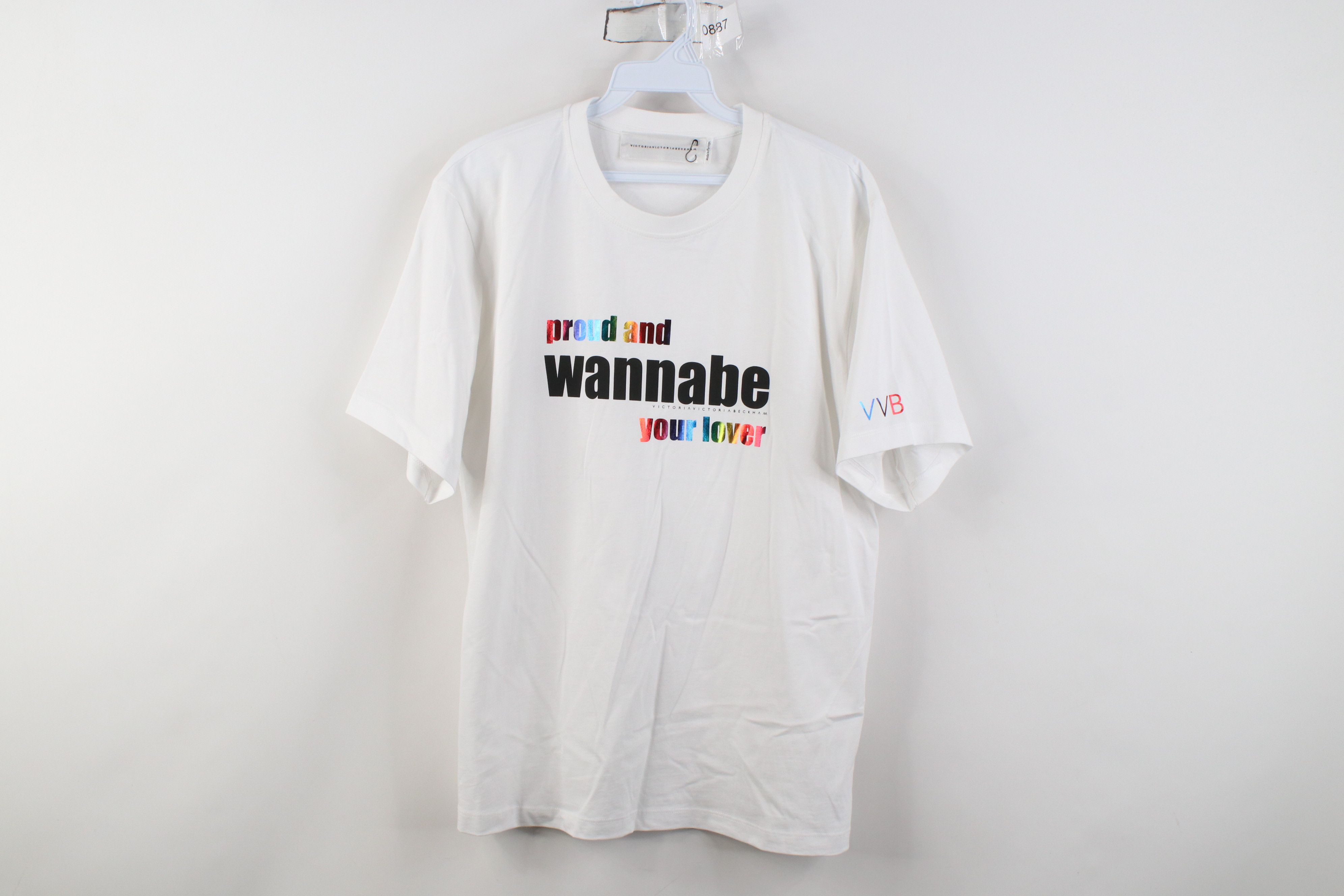 Victoria Beckham New Victoria Beckham Proud and Wannabe Your Love T-Shirt Size S / US 4 / IT 40 - 1 Thumbnail