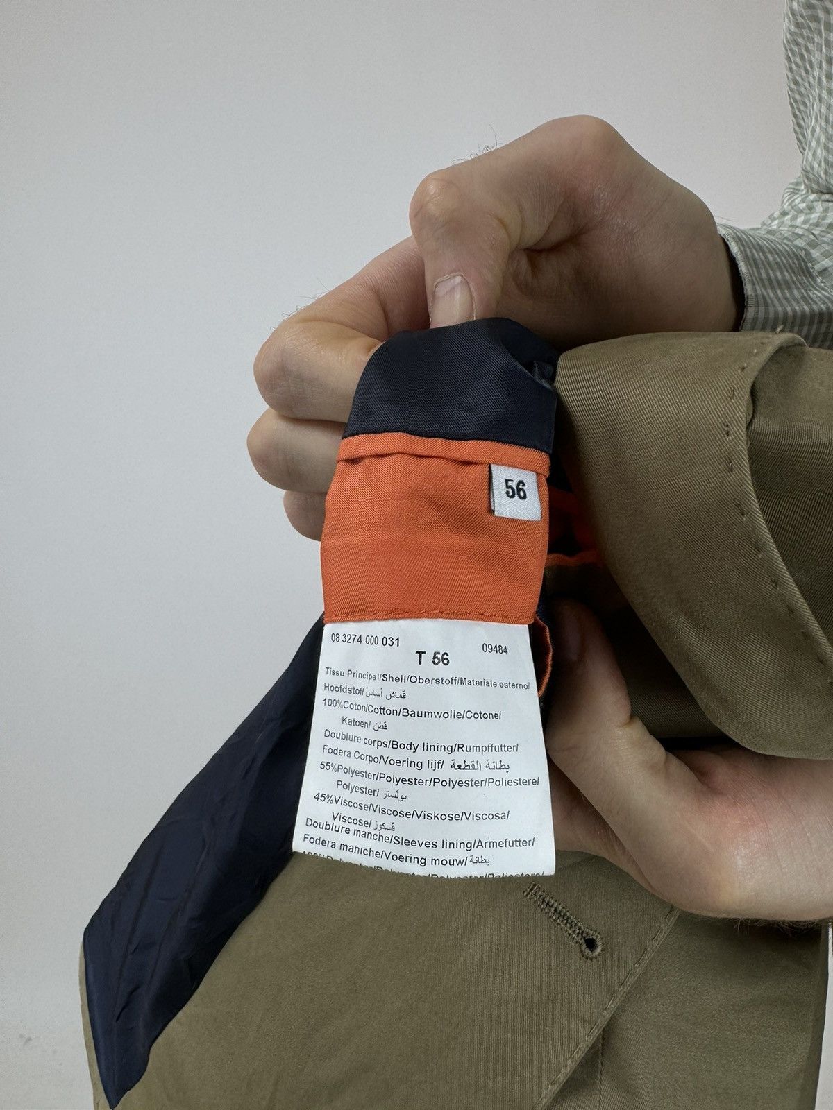 Chevignon Chevignon Sport Cotton Blazer Jacket Unlined Toscana Pockets Size 54R - 12 Thumbnail