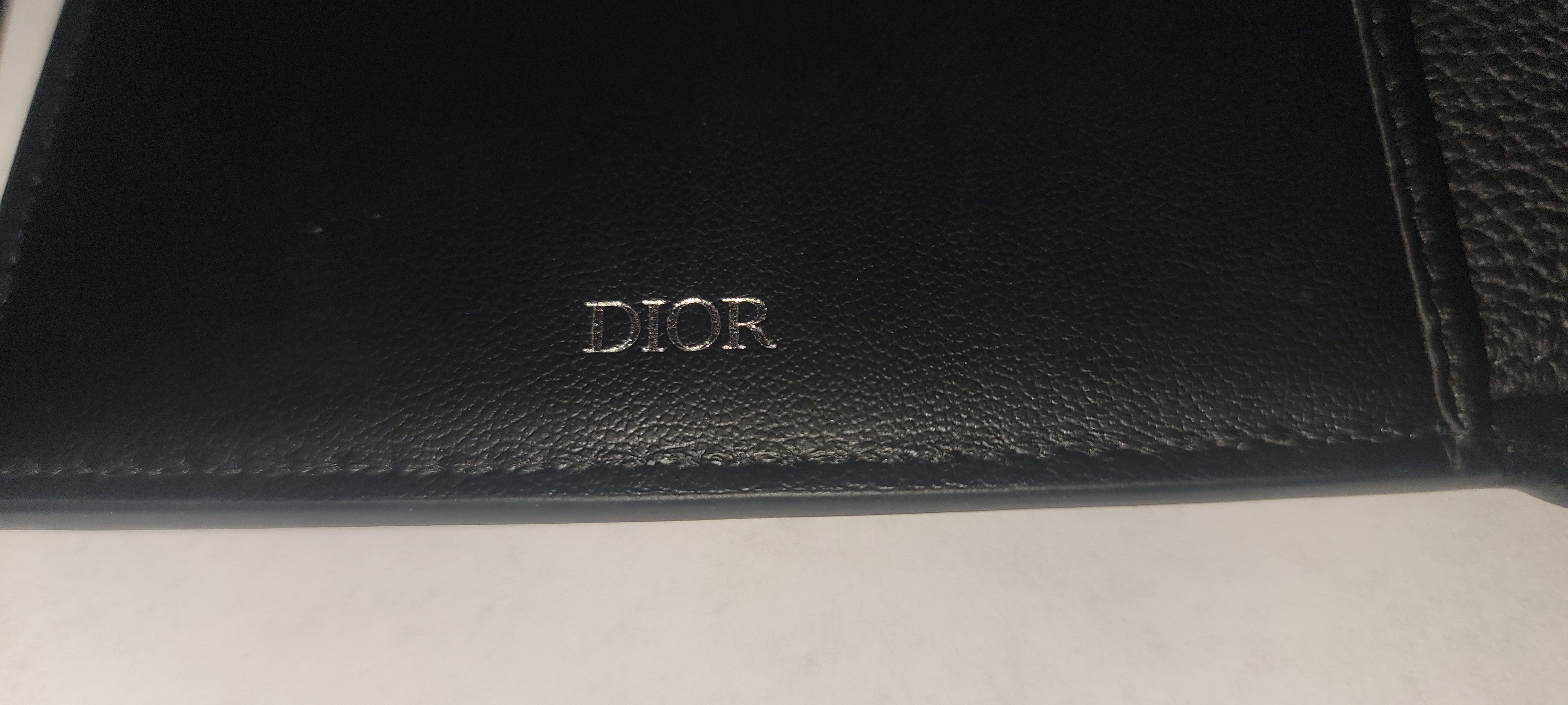 Dior Black Dior Calfskin Gravity Leather Bifold Wallet Size ONE SIZE - 5 Thumbnail