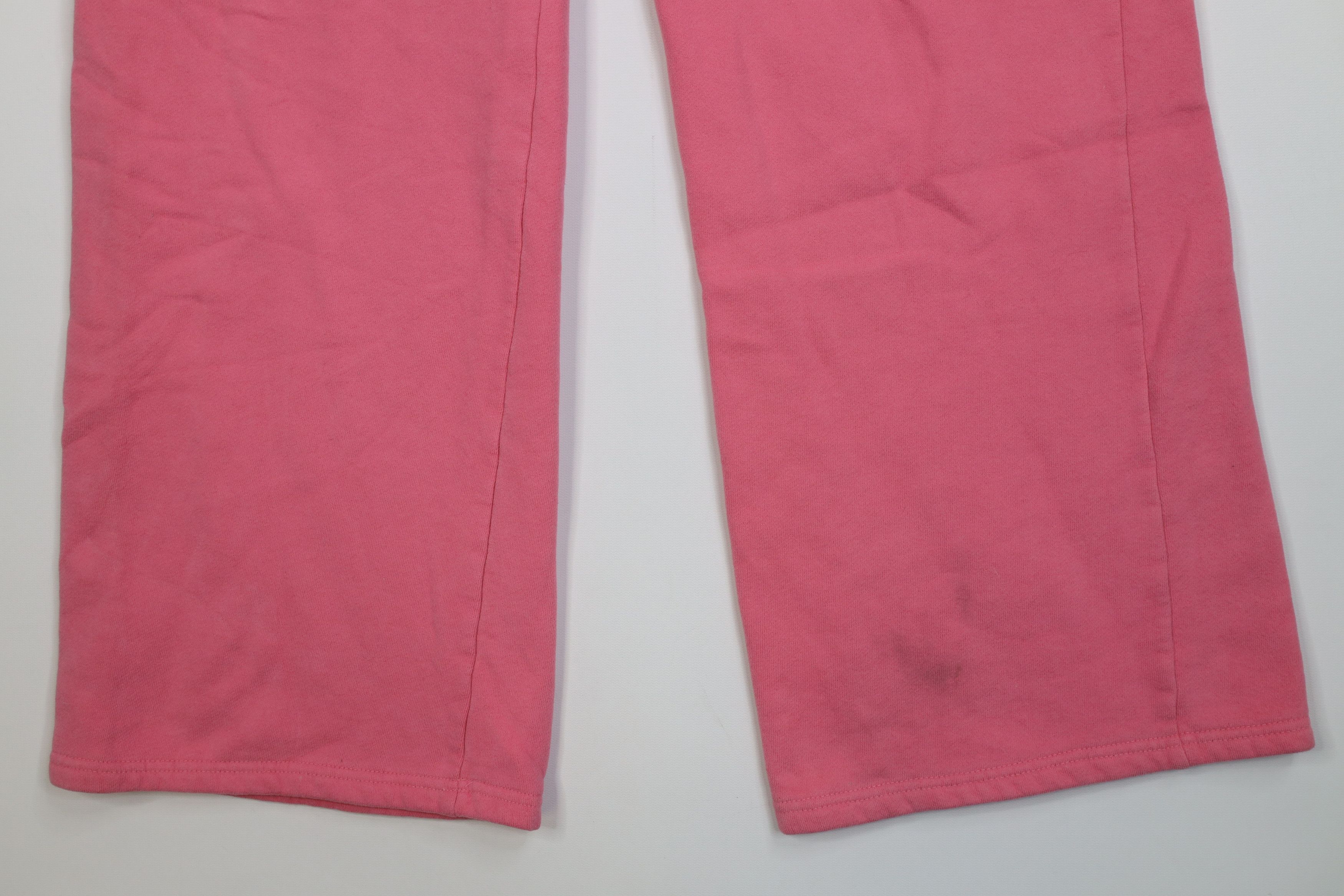 Aeropostale Vintage 90s Y2K Aeropostale Wide Leg Sweatpants Pink Size 32" / US 10 / IT 46 - 4 Thumbnail