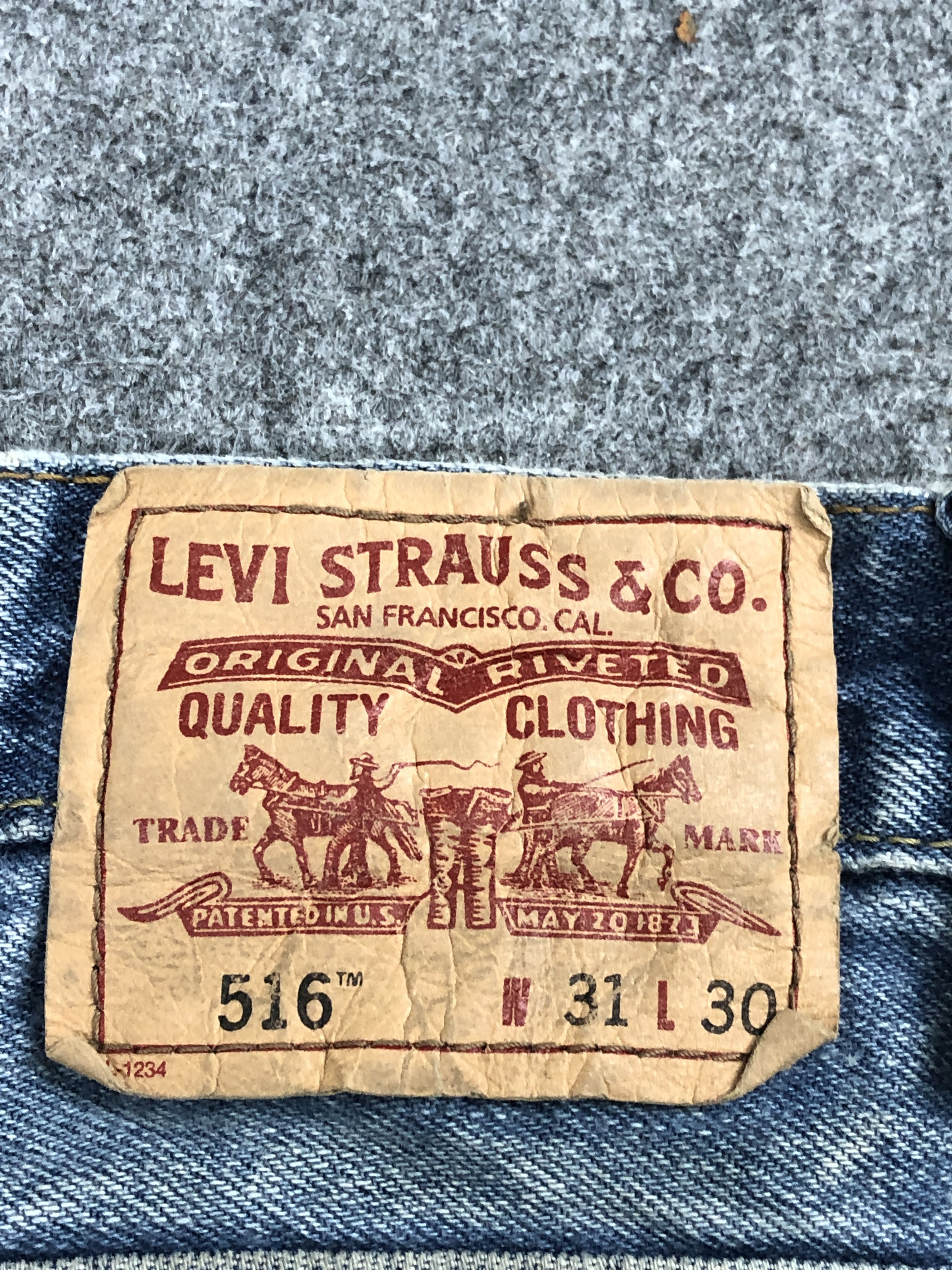 Levi's Faded Blue Vintage Levis 516 Jeans DP2443 Size US 30 / EU 46 - 5 Thumbnail