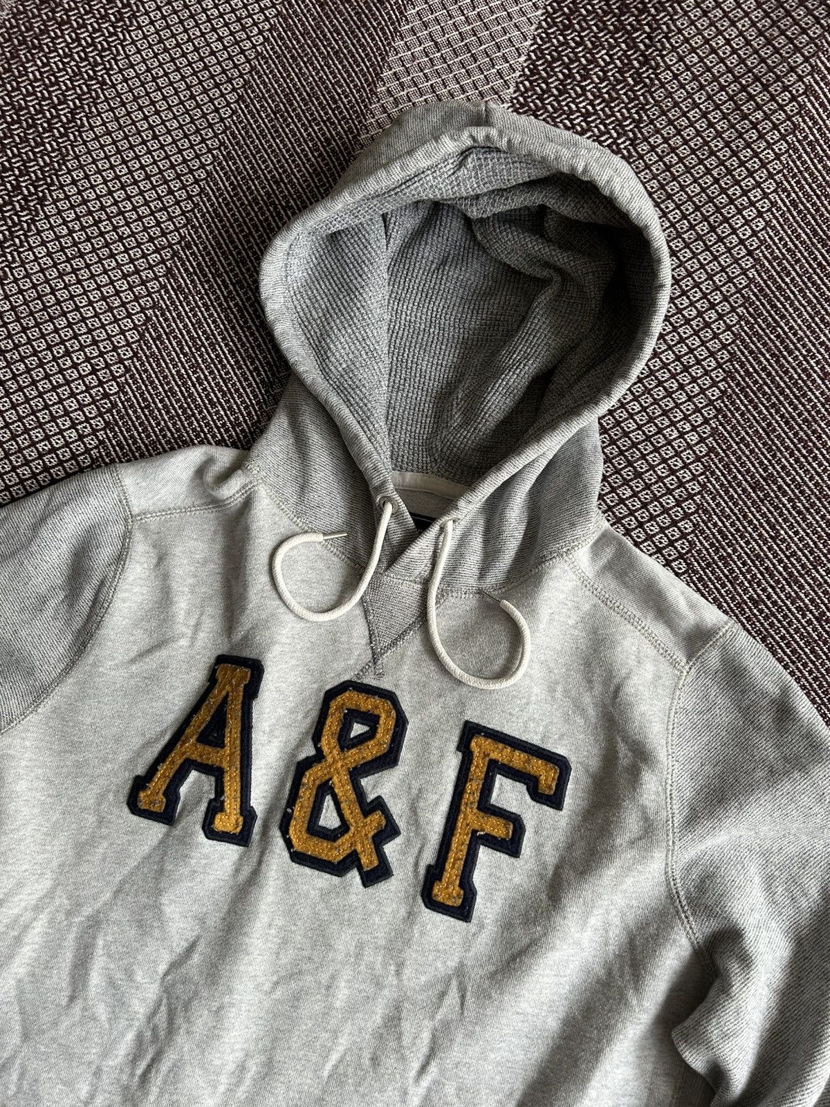 Abercrombie & Fitch × Vintage Abercrombie & Fitch Vintage Hoodie Grey Streetwear Size M Size US M / EU 48-50 / 2 - 4 Thumbnail