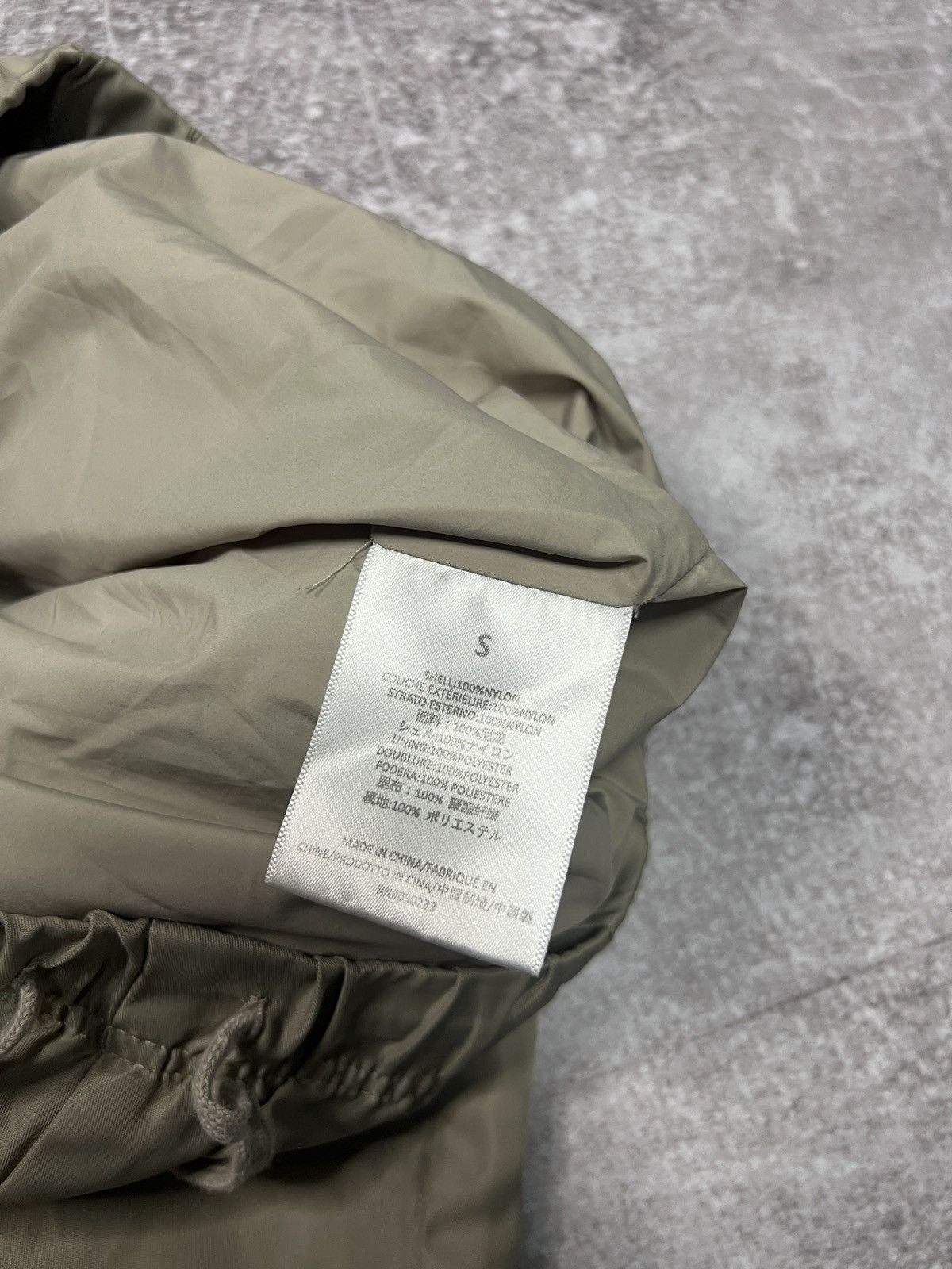 Fear of God Fear of God Essentials Nylon Pants Beige Size S Size US 32 / EU 48 - 7 Thumbnail