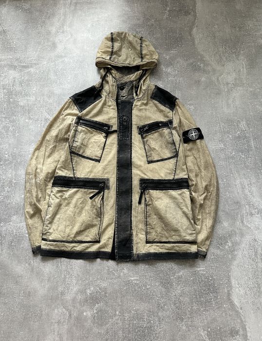 Stone island reverse 2024 colour process jacket