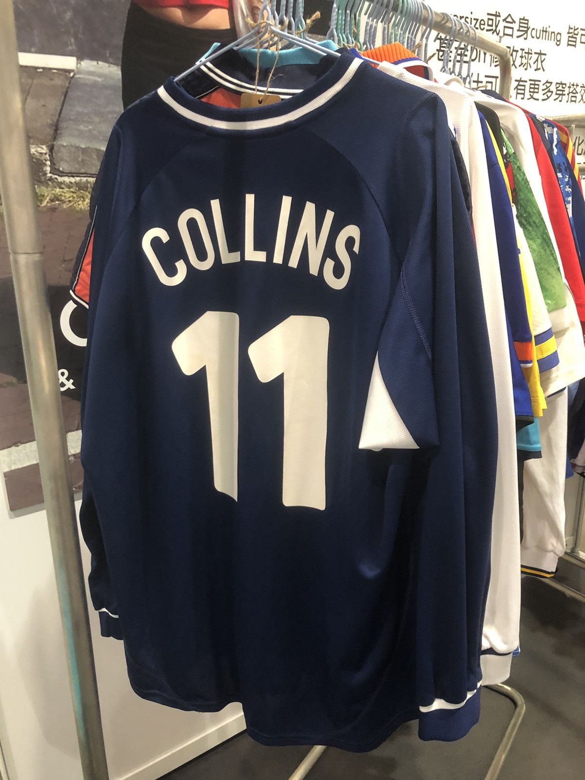 Fila Scotland 00/02 Longsleeves home shirt #11 Collins Size US XL / EU 56 / 4 - 2 Thumbnail