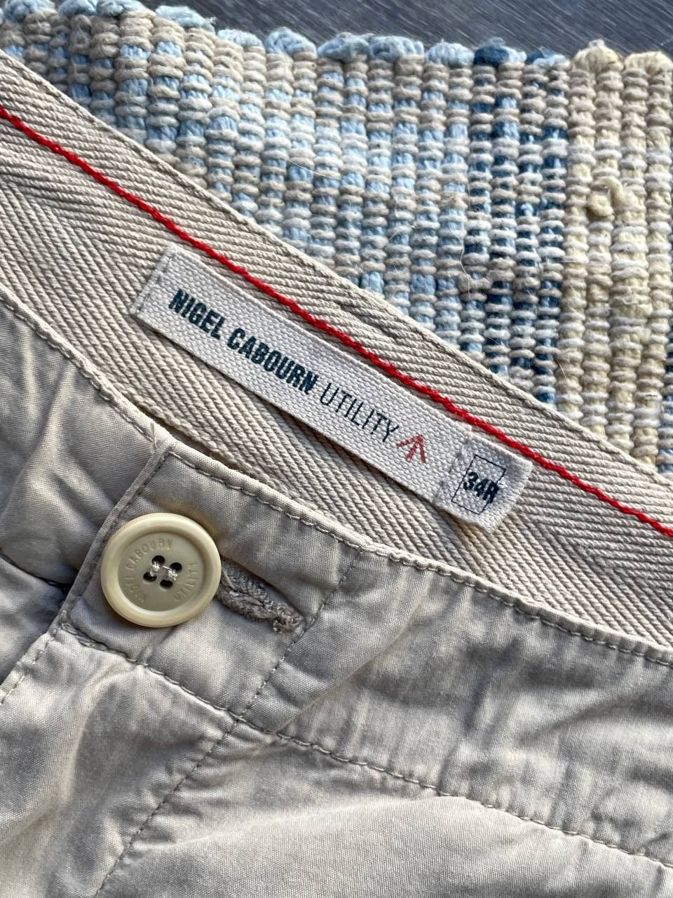 Nigel Cabourn Nigel Cabourn Utility Vintage Cargo Zip Japanese Style Pants Size US 34 / EU 50 - 6 Thumbnail