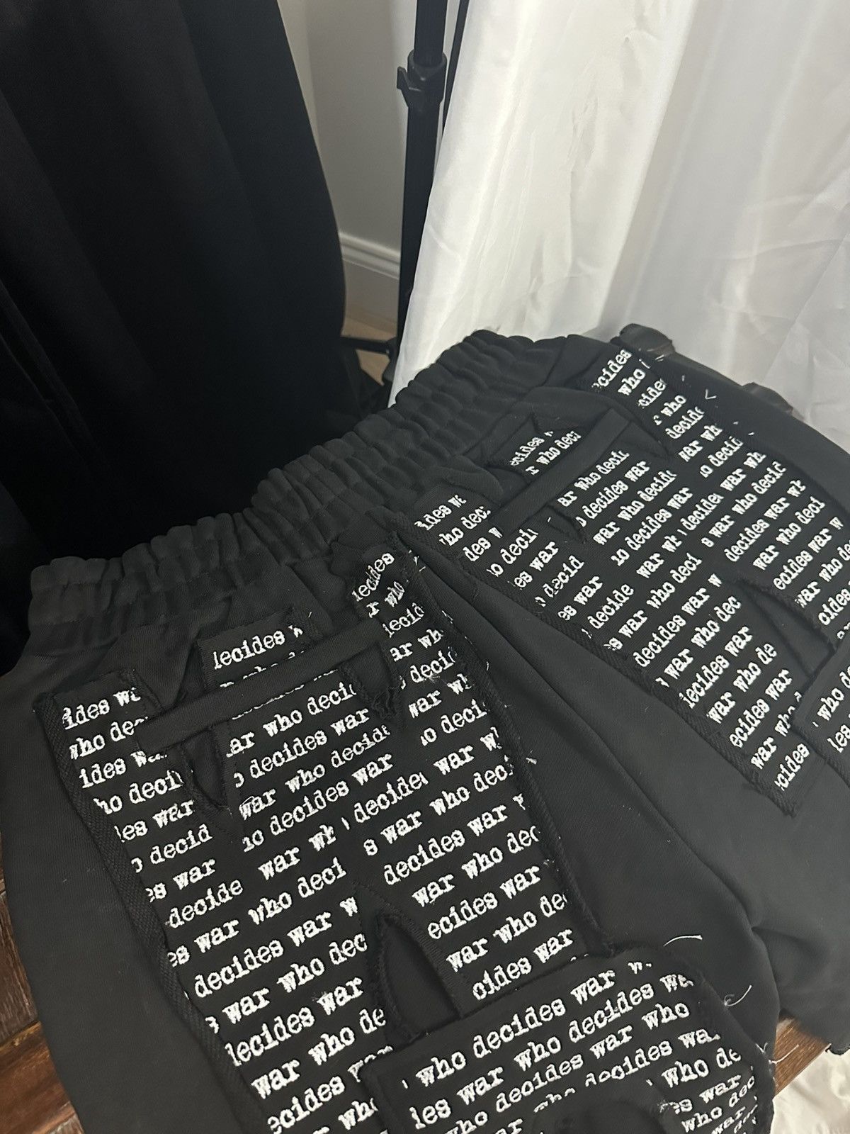 Who Decides War WHO DECIDES WAR SWEATPANTS Size US 34 / EU 50 - 11 Thumbnail