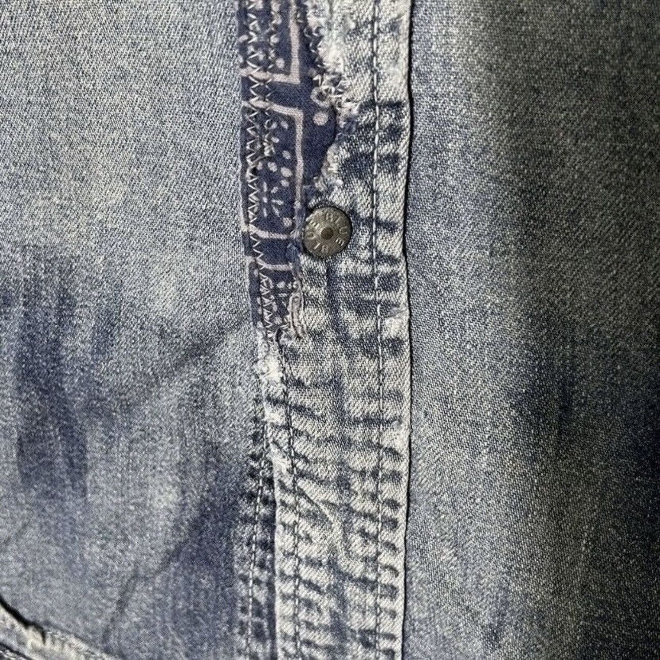 Blue Blue Japan blue blue japan flannel patchwork denim nice design Size US M / EU 48-50 / 2 - 4 Thumbnail