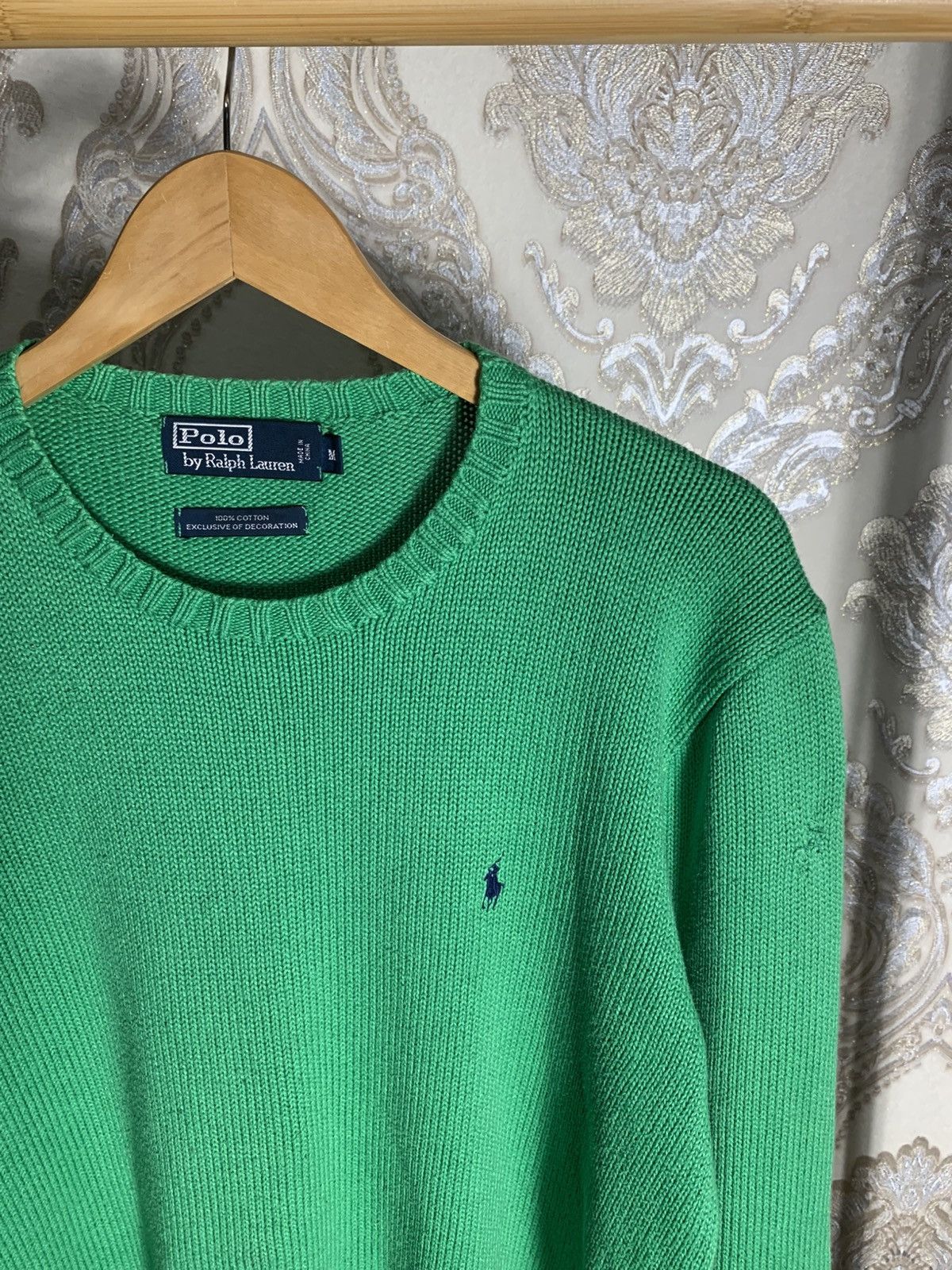 Polo Ralph Lauren VINTAGE POLO RALPH LAUREN KNIT SWEATER RETRO DESIGNER 90s Size US M / EU 48-50 / 2 - 2 Thumbnail