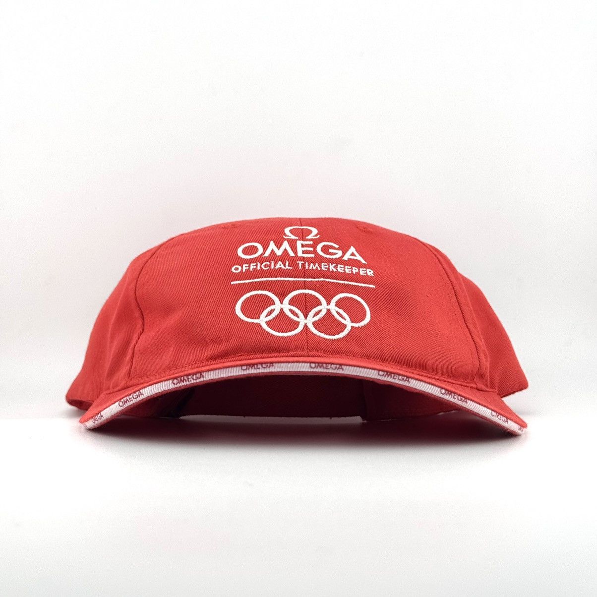 Omega Omega Olympic Official Timekeeper Red Cap Size ONE SIZE - 1 Thumbnail