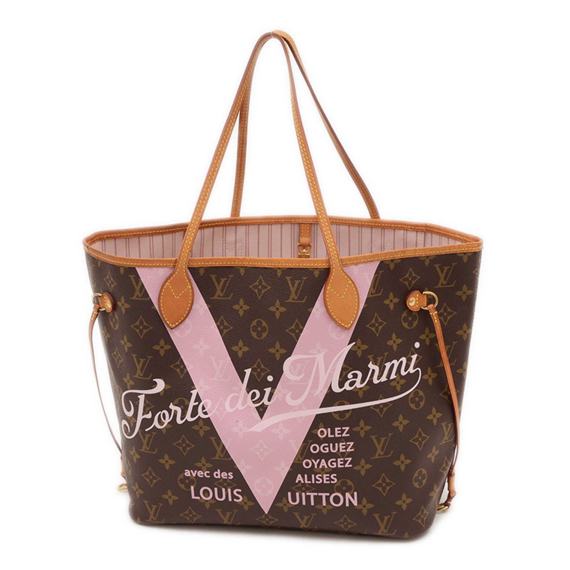 Louis Vuitton Monogram Neverfull Mm Forte Dei Marmi Tote Bag M41614 Bp, Women's