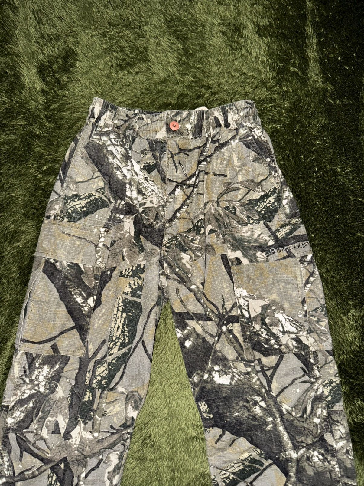 Japanese Brand [M] Extraordinary Realtree Camo Ripstop Cargo Pants Size US 32 / EU 48 - 5 Thumbnail