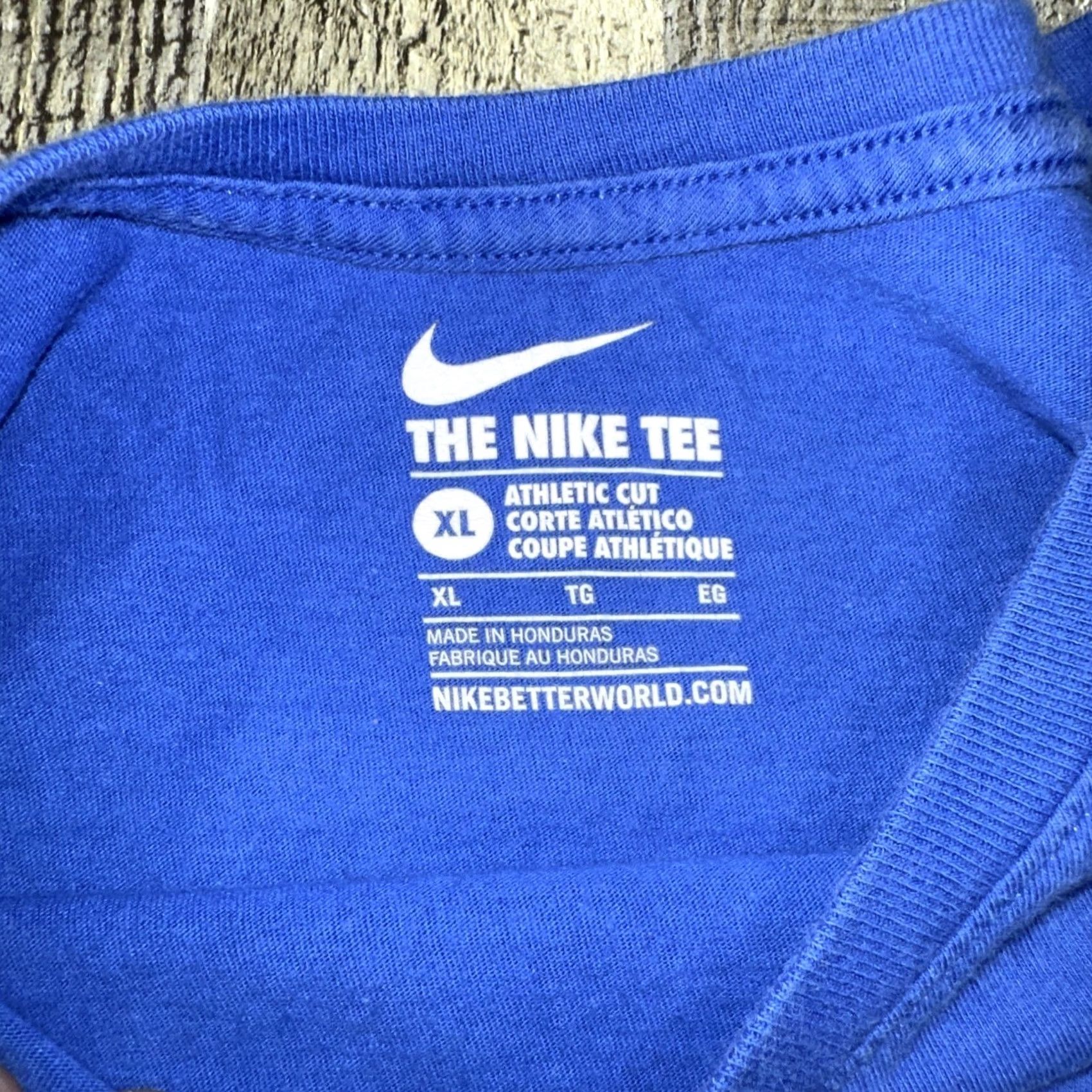 Nike Nike TShirt XL Blue Mens USA Shirt Size US XL / EU 56 / 4 - 3 Thumbnail