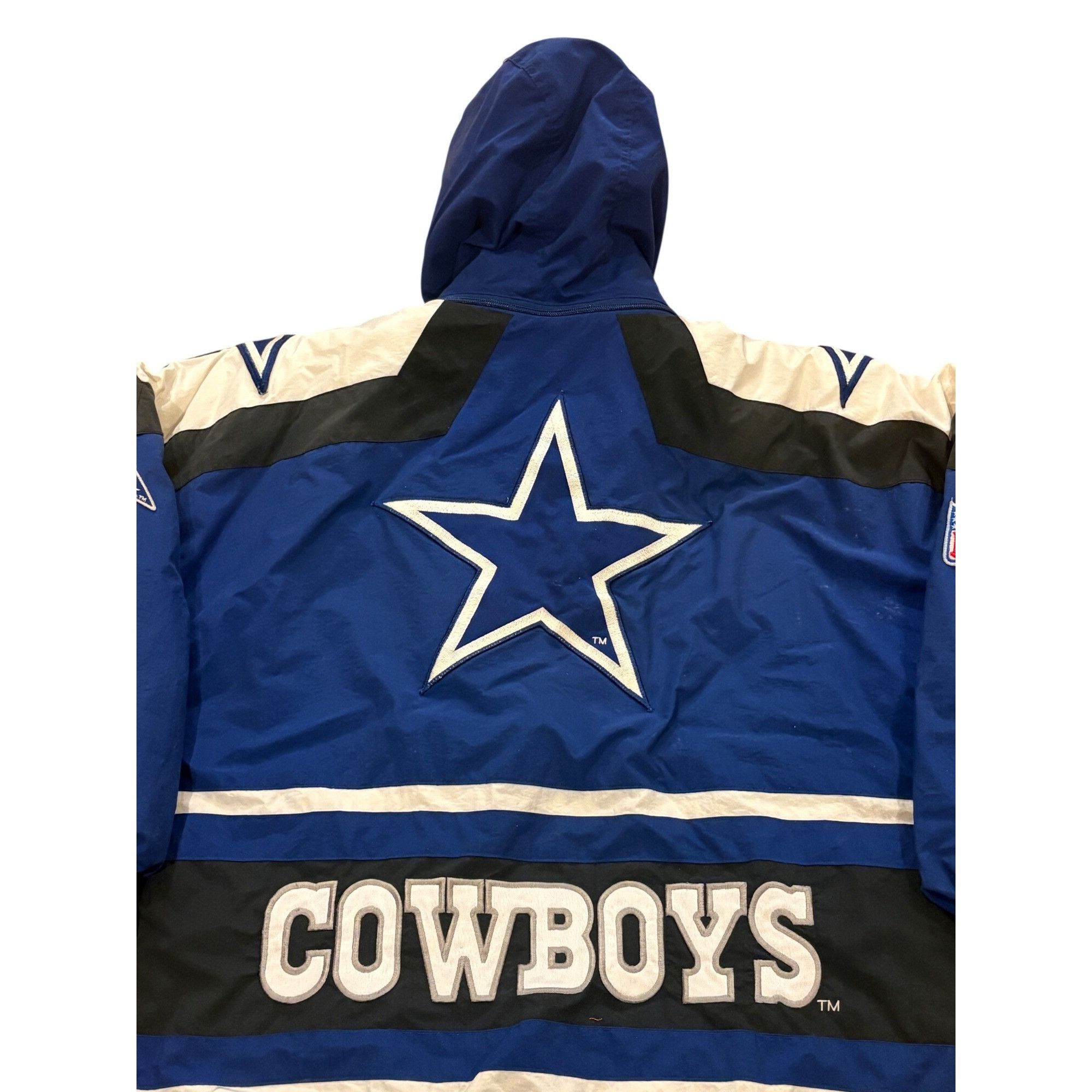 Apex One Vintage 90's Apex One Dallas Cowboys NFL Pro Line Hooded Puf Size US L / EU 52-54 / 3 - 6 Thumbnail