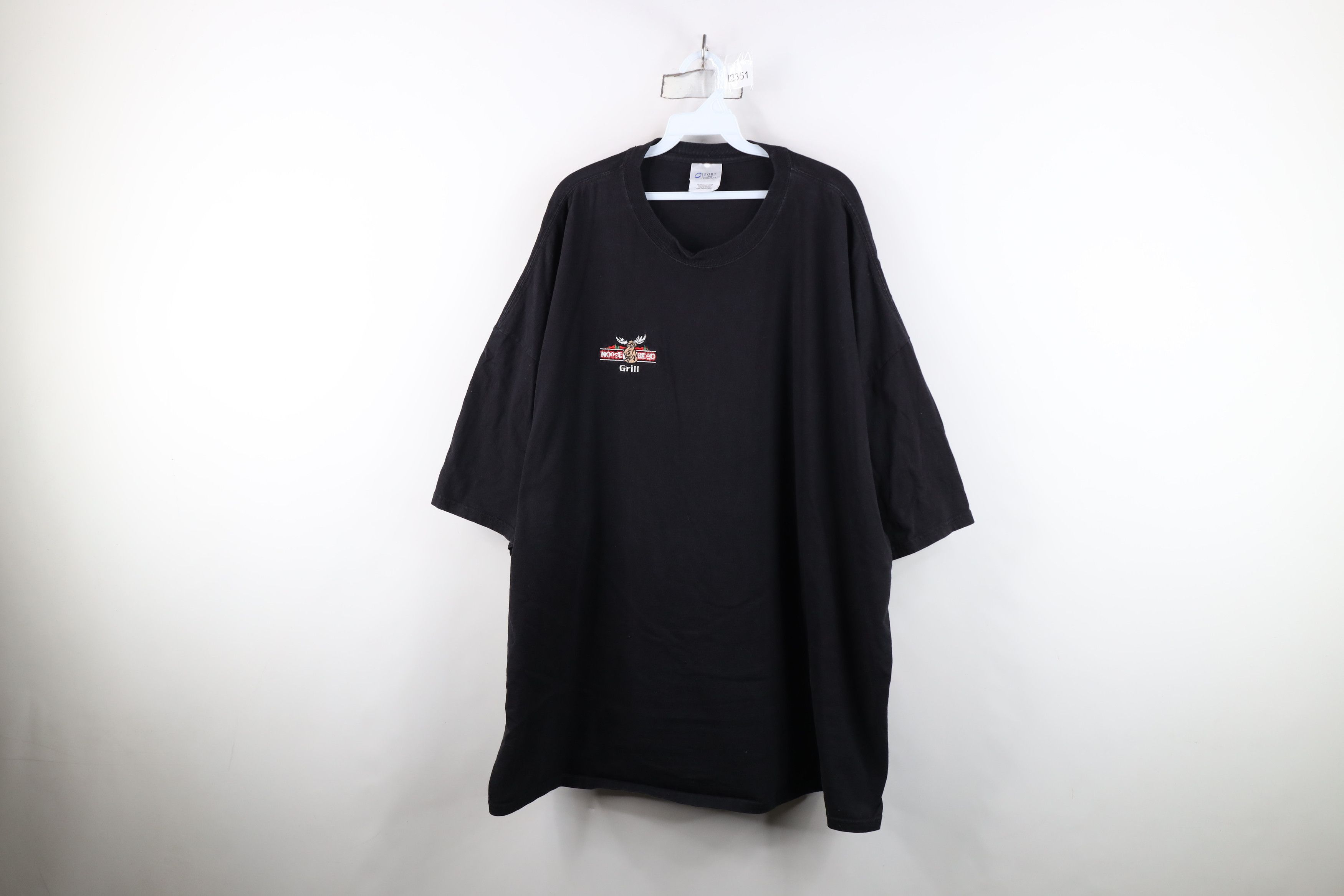 Vintage Vintage Spell Moose Head Grill Short Sleeve T-Shirt Black Size US XXL / EU 58 / 5 - 1 Thumbnail