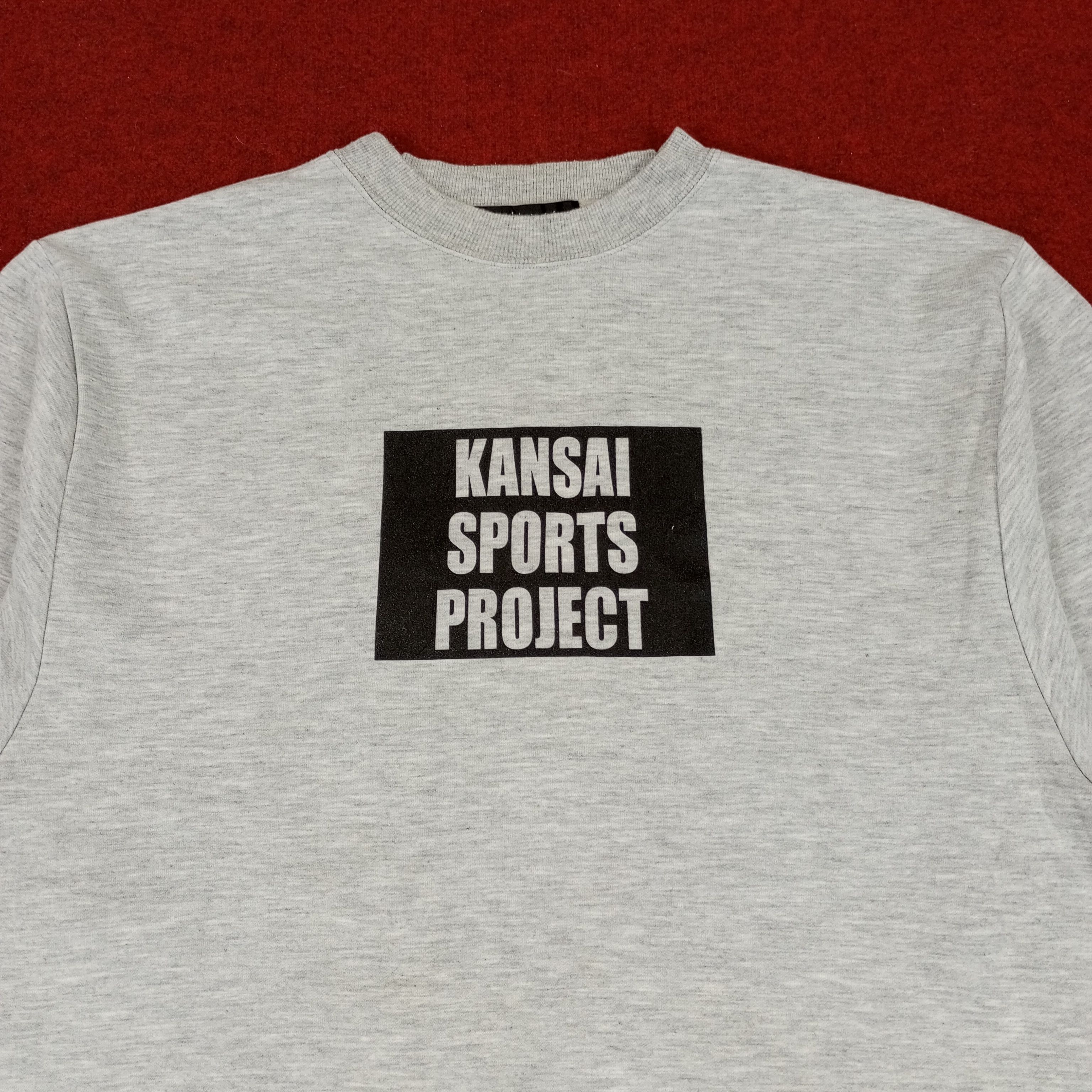 Japanese Brand × Vintage Kansai Sports Custom Art Skulls Design Sweatshirt Size US M / EU 48-50 / 2 - 4 Thumbnail