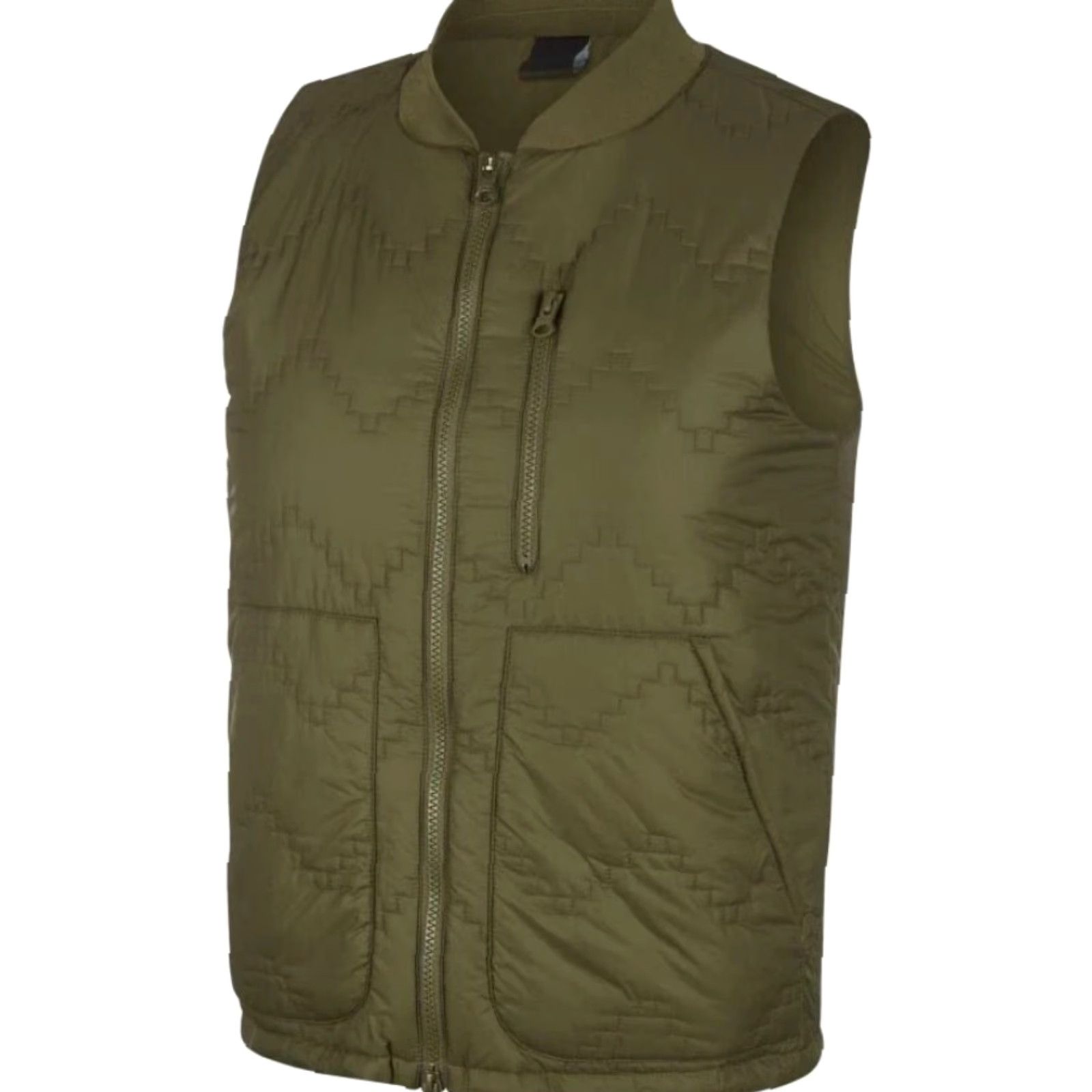 Nike Nike SB Shield Insulated Vest Men’s Quilted Pockets Nylon Olive Green Sz M Size US M / EU 48-50 / 2 - 2 Thumbnail