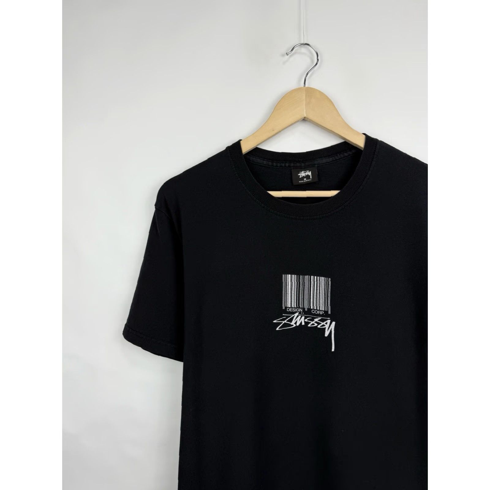 Etro VINTAGE Stussy Barcode T-Shirt M Men Retro Black Size US M / EU 48-50 / 2 - 3 Thumbnail