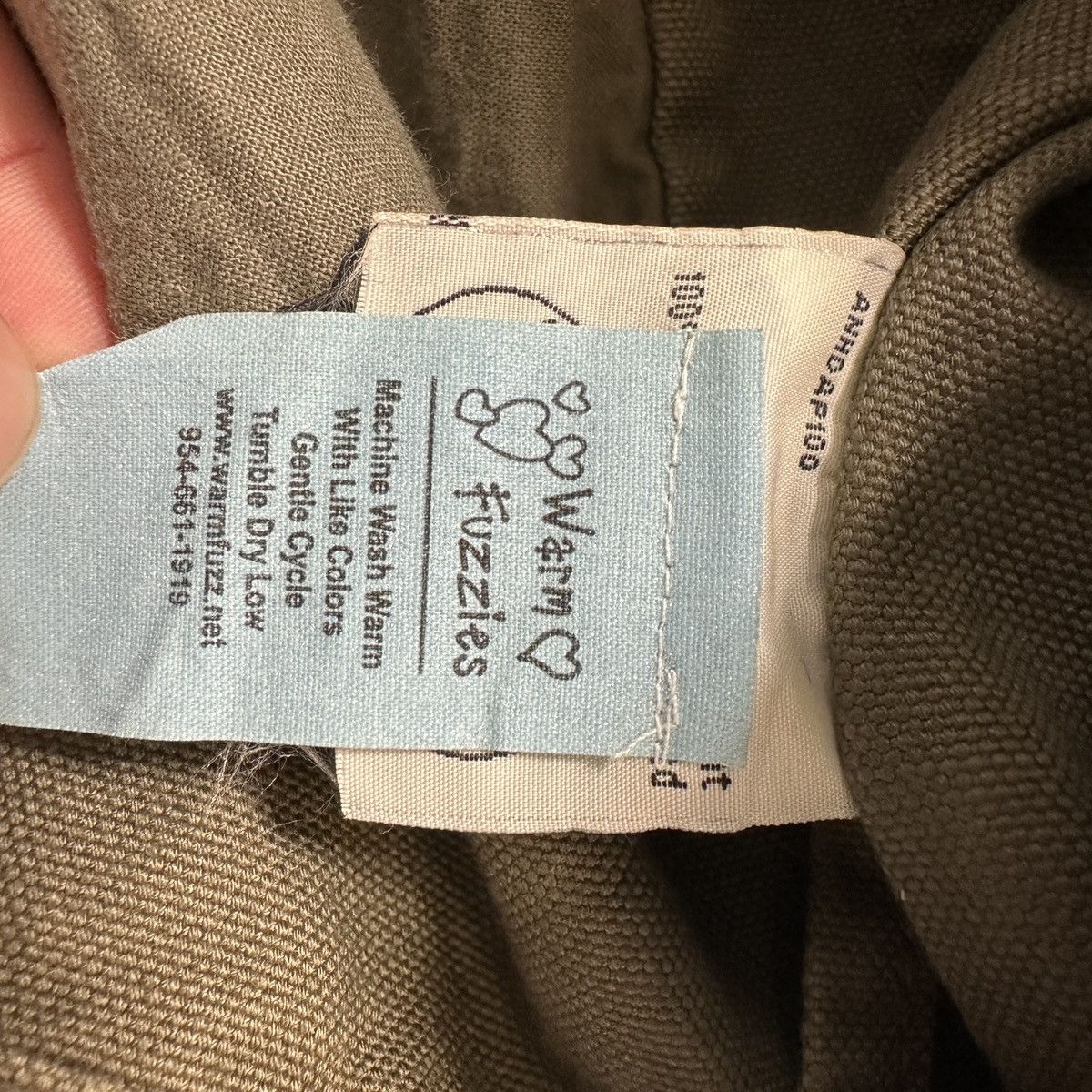 Authentic Pigment × Vintage Vintage Peace bag Size ONE SIZE - 4 Thumbnail