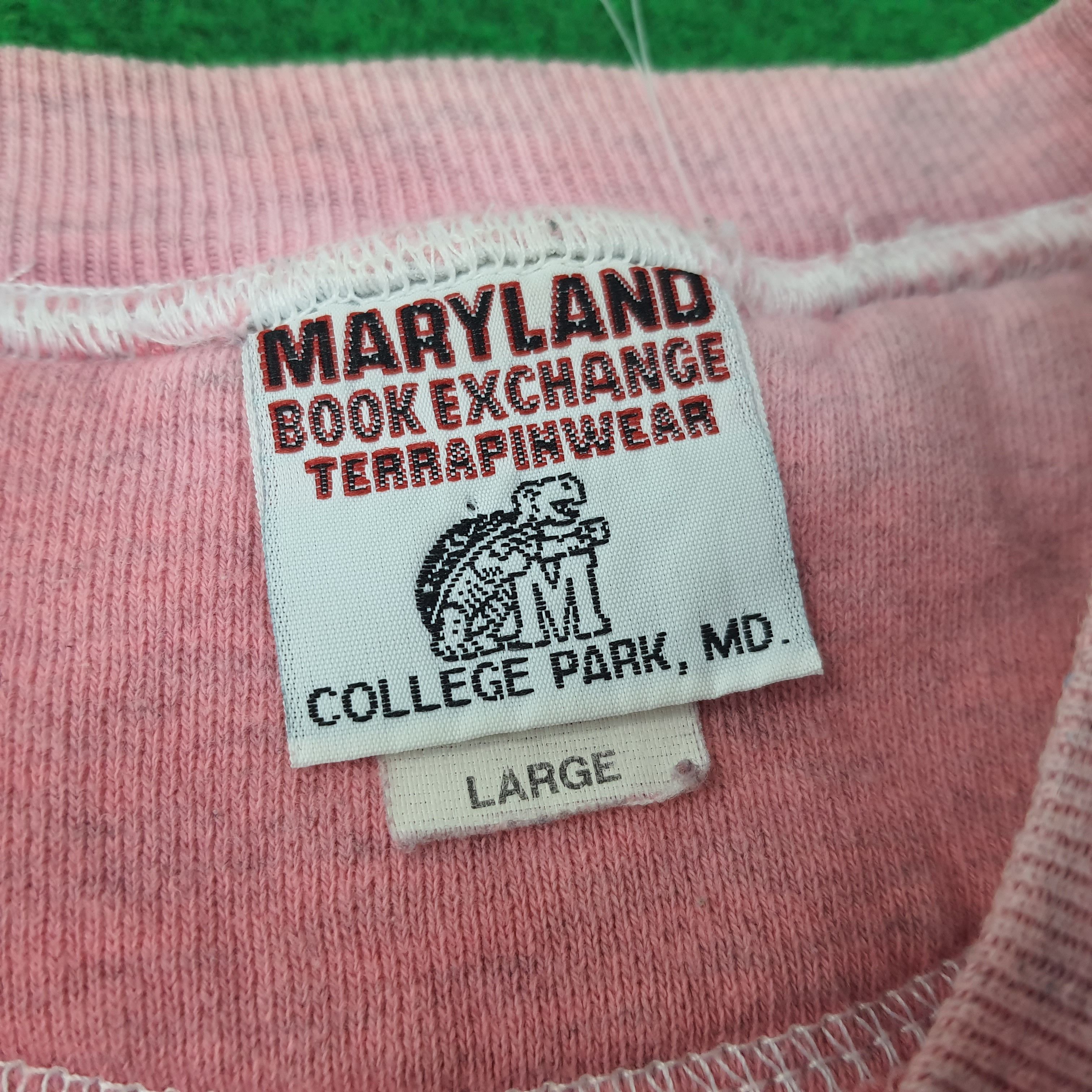 Vintage Vintage Maryland Basketball TERPS Sweatshirt C260N15 Size US M / EU 48-50 / 2 - 5 Thumbnail