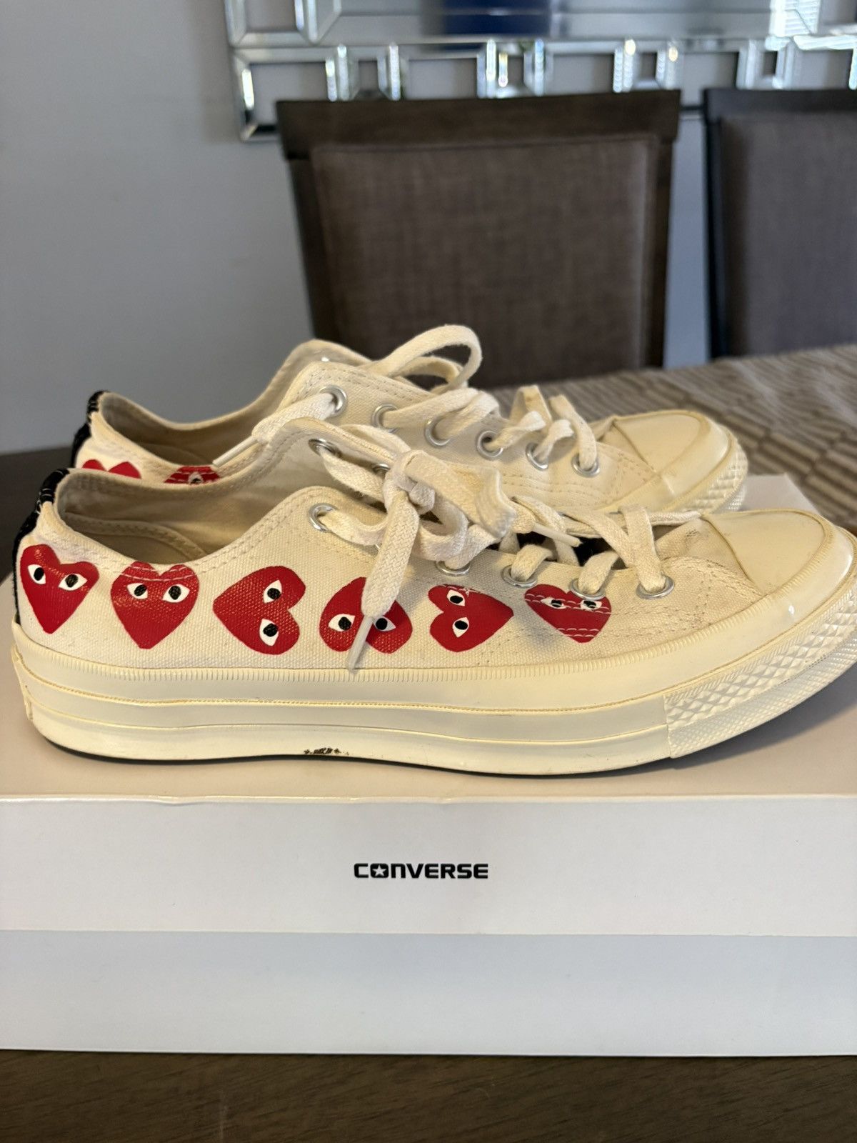 Comme des Garcons PLAY Comme Des Garcons PLAY Sneaker Size US 7 / EU 40 - 1 Thumbnail