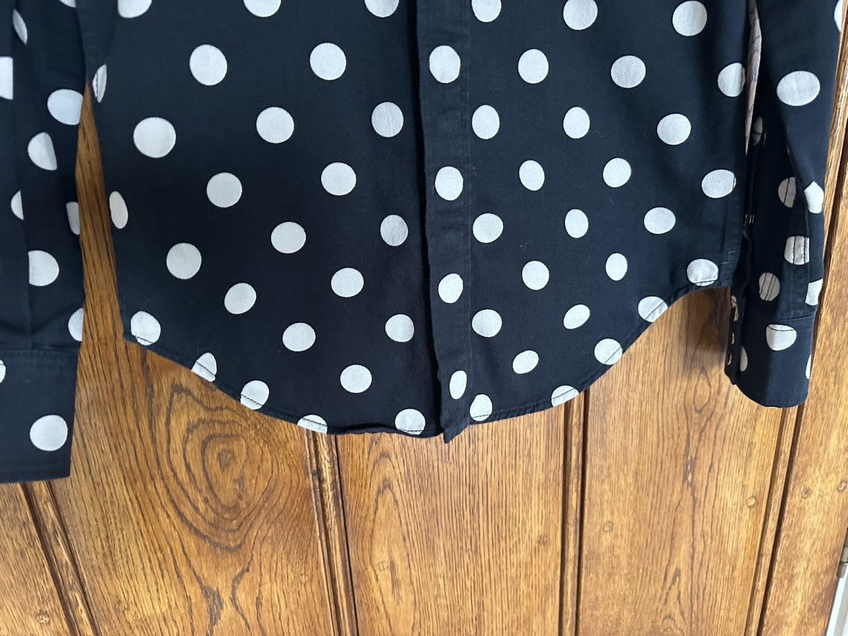 Saint Laurent Paris Saint Laurent black polka dot western denim shirt XS Grail Size US XS / EU 42 / 0 - 12 Thumbnail