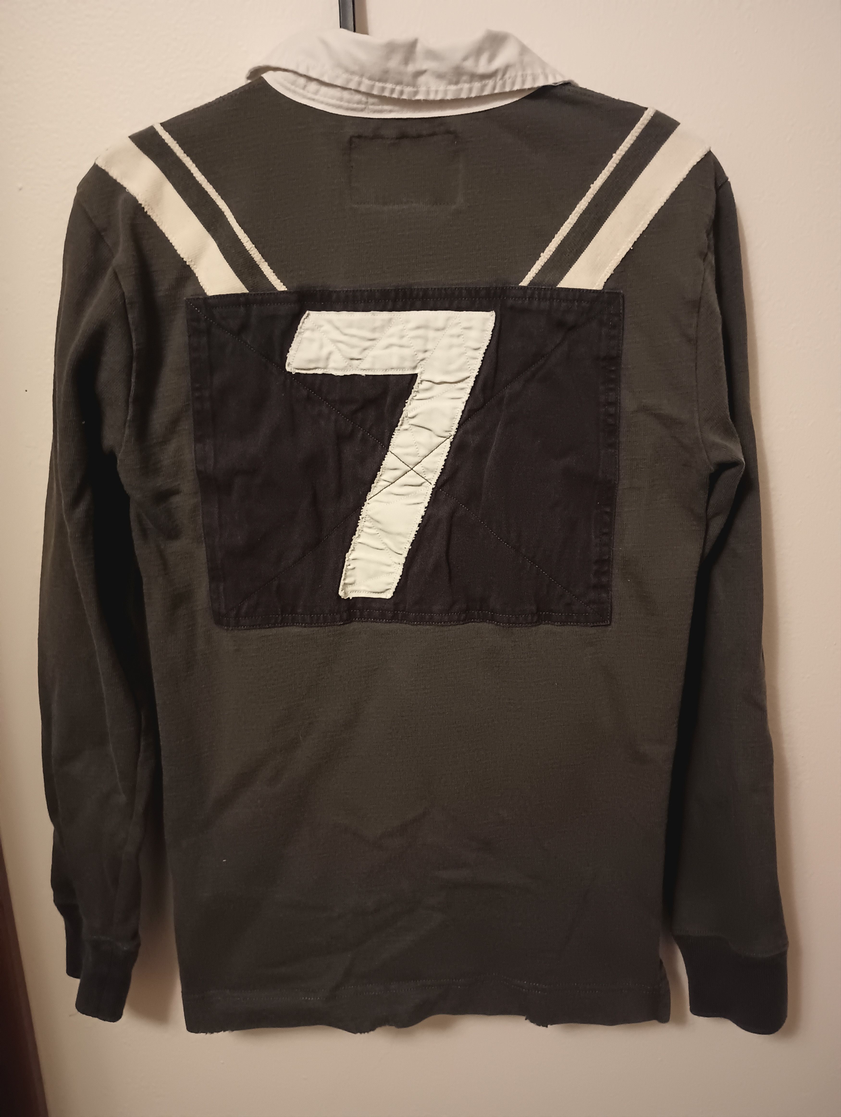 Ralph Lauren VINTAGE RALPH LAUREN Black rugby polo Size US XS / EU 42 / 0 - 6 Thumbnail