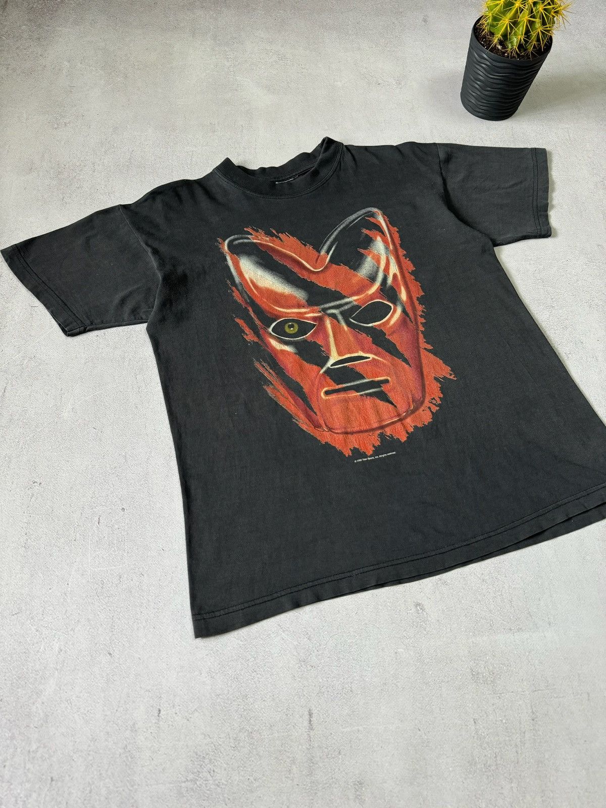 Vintage × WWE Vintage 1999 Kane Tortured Soul T Shirt Tee WWE Rare Size US S / EU 44-46 / 1 - 2 Thumbnail