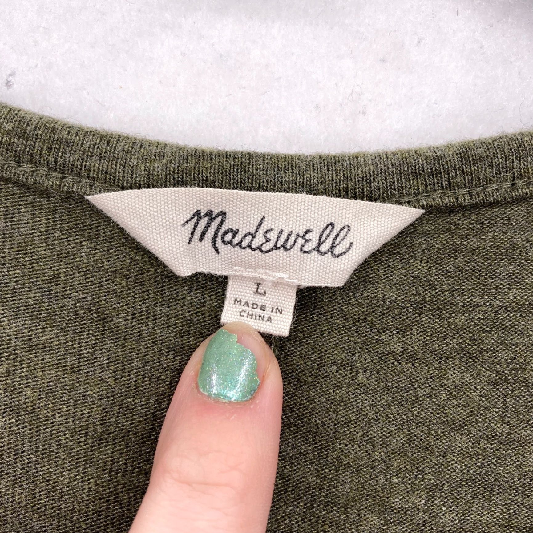 Madewell Madewell Green Sleeveless Tank Swing Dress L Viscose Blend Casual Soft Flowy Dress Size L / US 10 / IT 46 - 4 Thumbnail