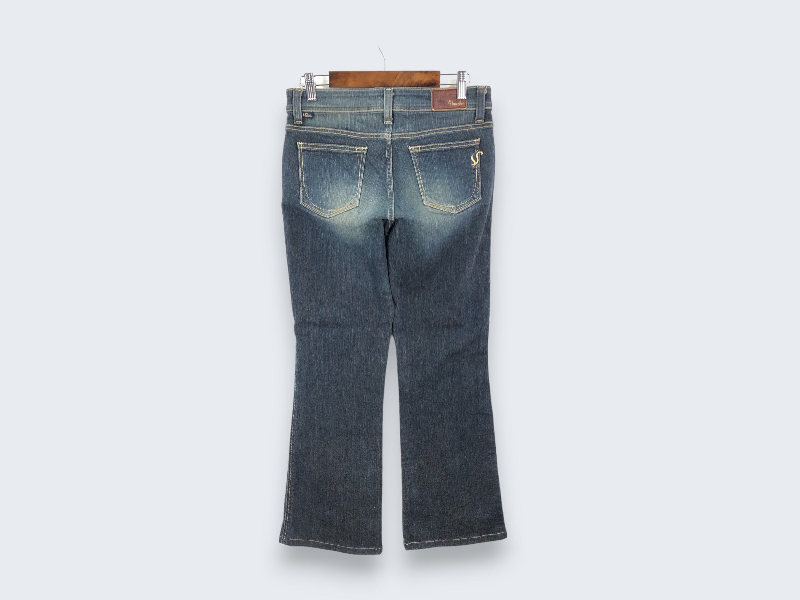 Edwin × Vintage 29 x 27 Womens Vintage Edwin Flare Jeans L1371W Size 29" - 3 Thumbnail
