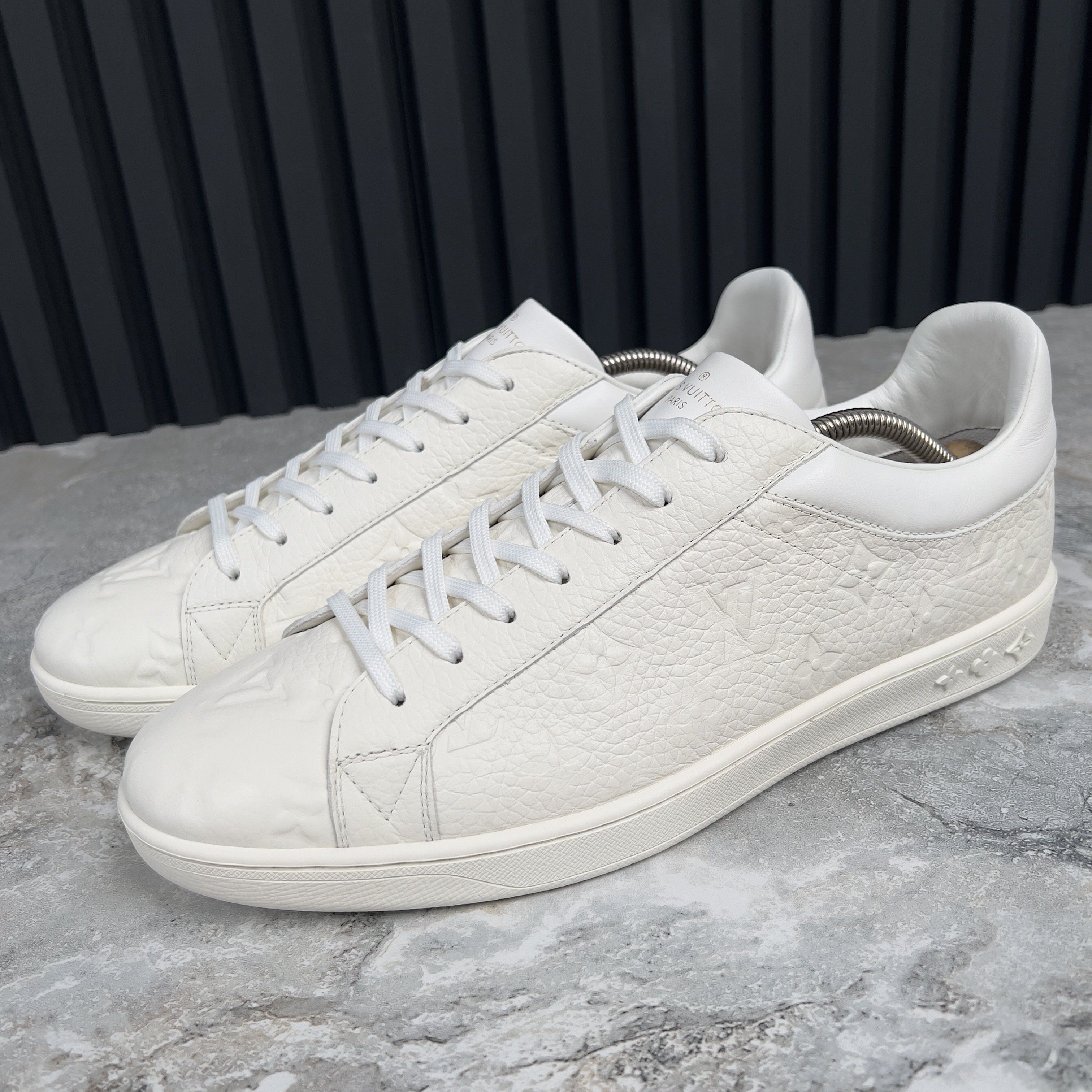 Louis Vuitton Luxembourg Monogram Sneaker Taurillon Leather Size US 9.5 / EU 42-43 - 2 Thumbnail