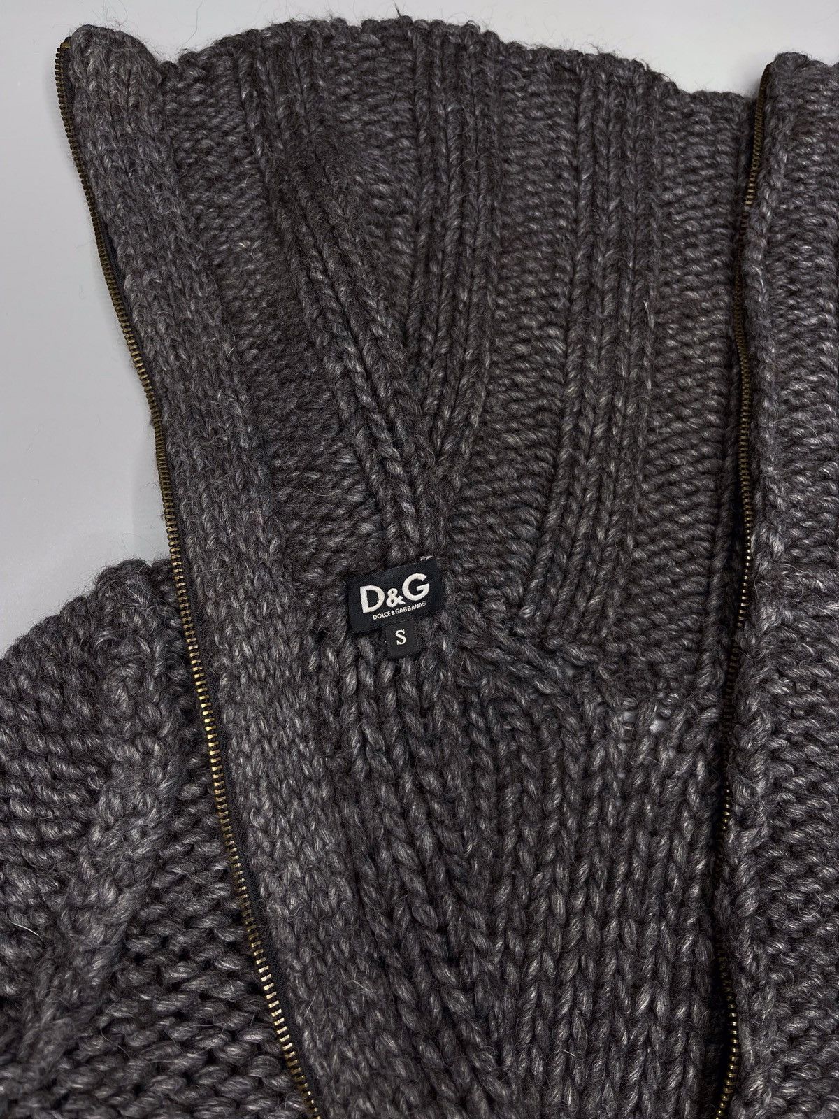 Dolce & Gabbana Vintage Dolce Gabbana Zip Knitwear Sweater Size S / US 4 / IT 40 - 3 Thumbnail