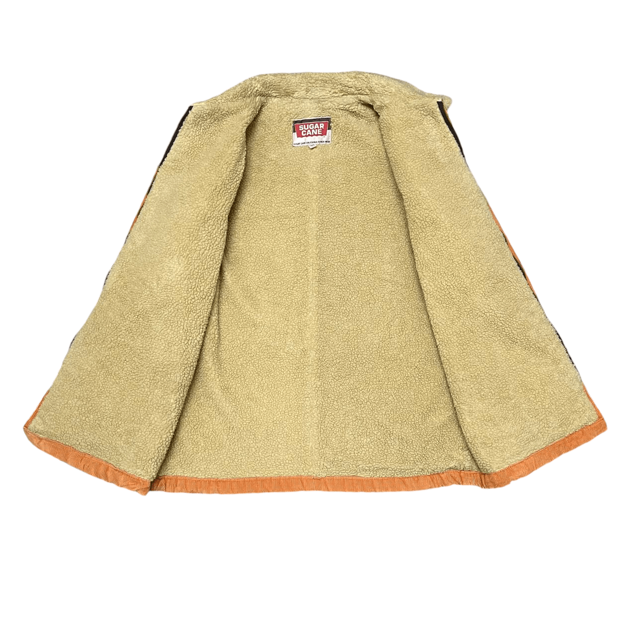 Sugar Cane Vintage Sugar Cane Corduroy Sherpa Zipper Jacket Size US L / EU 52-54 / 3 - 6 Thumbnail