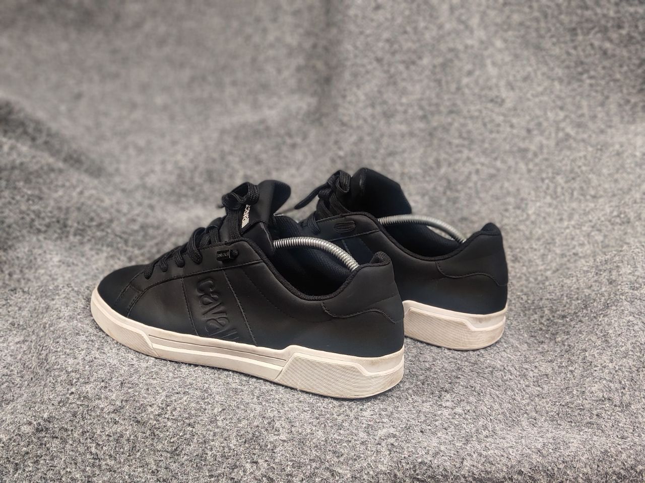 Just Cavalli Just Cavalli Design Minimalist Leather Lace-Up Sneakers Size US 10 / EU 43 - 12 Thumbnail