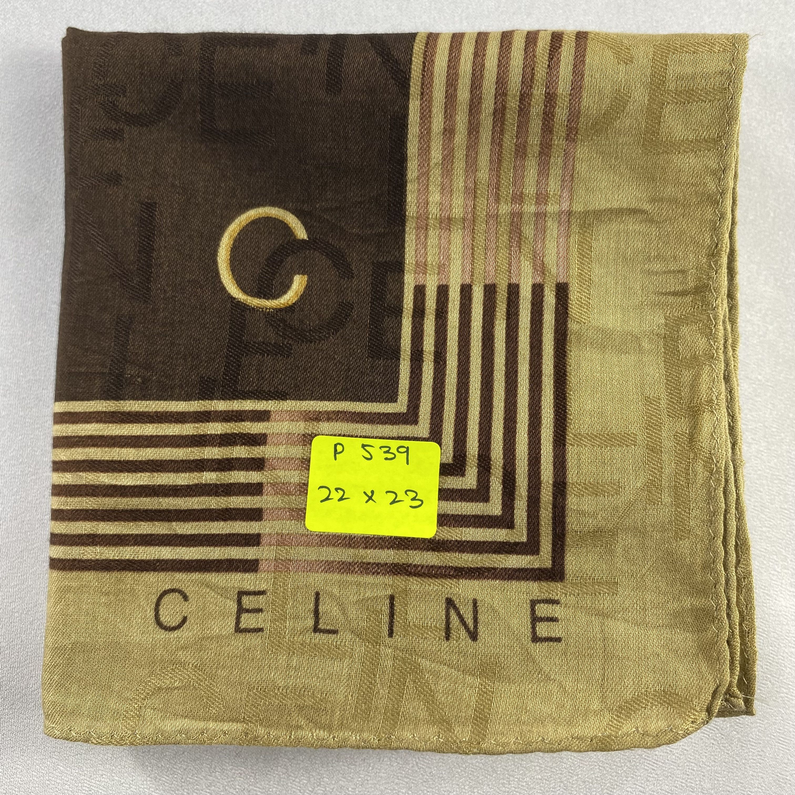 Celine × Vintage Celine Neckerchief / Bandana / Handkerchief-P539 Size ONE SIZE - 5 Thumbnail