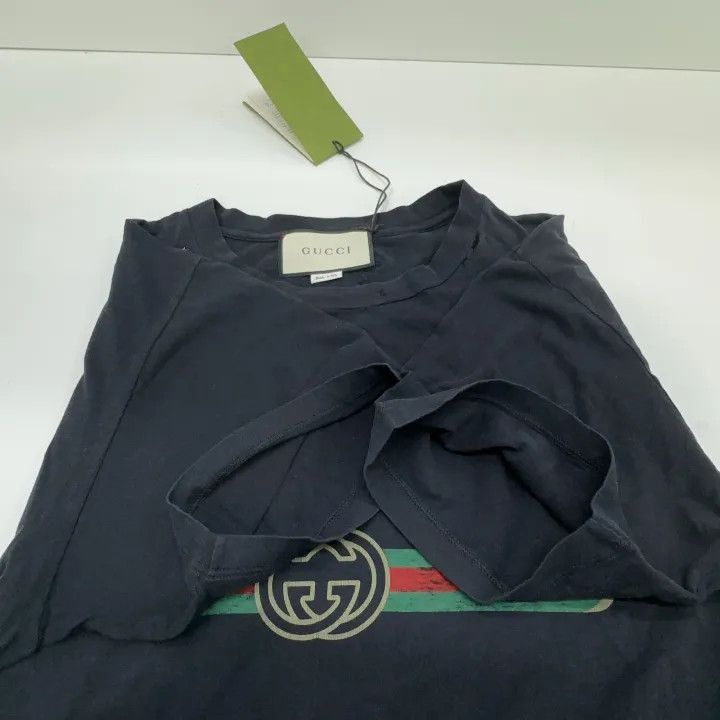 Gucci Gucci Logo Print Short Sleeve T-shirt-2507 Size M / US 6-8 / IT 42-44 - 9 Thumbnail