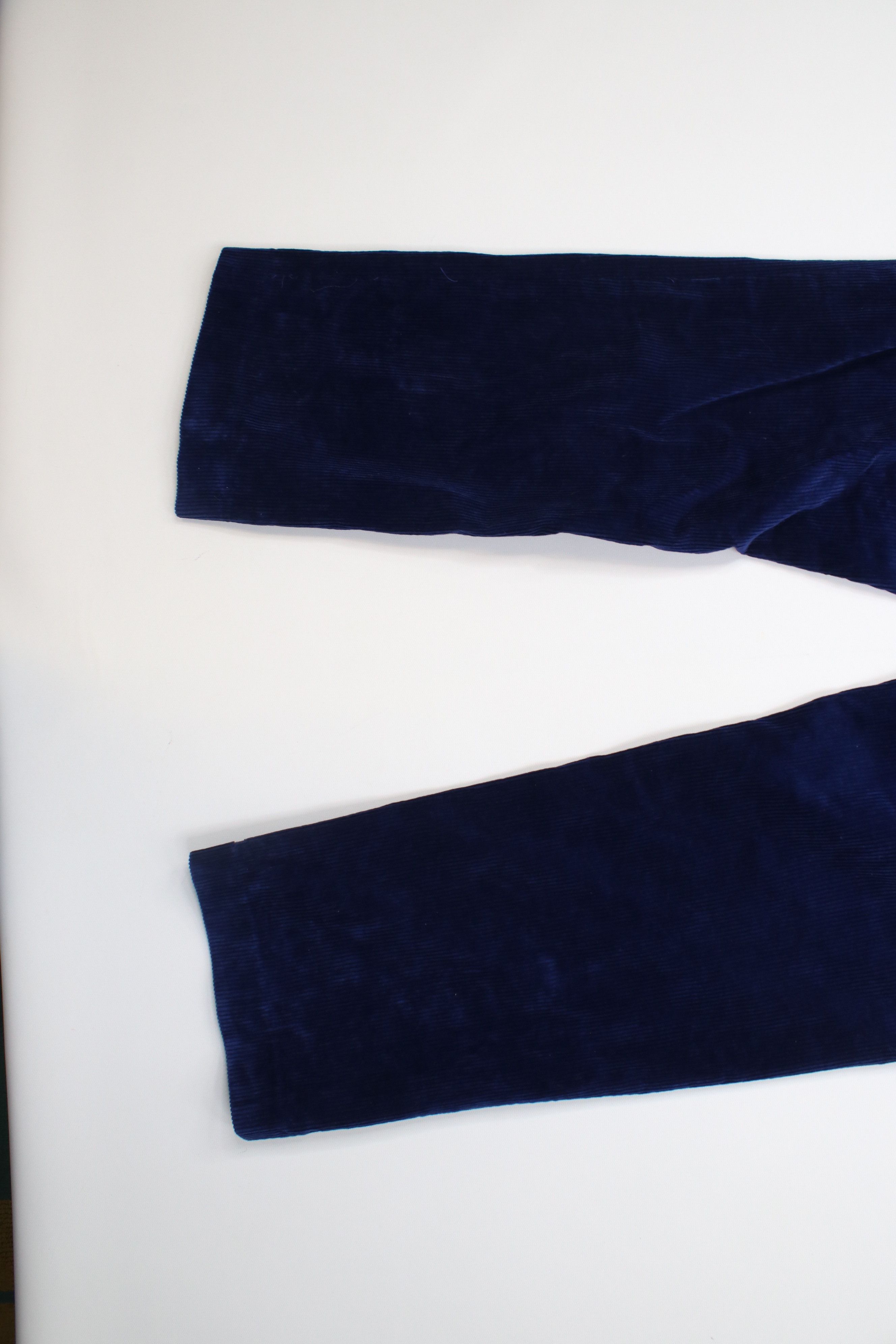 Polo Ralph Lauren Vintage 90s Ralph Lauren Thick Wide Leg Corduroy Pants Blue Size US 34 / EU 50 - 13 Thumbnail