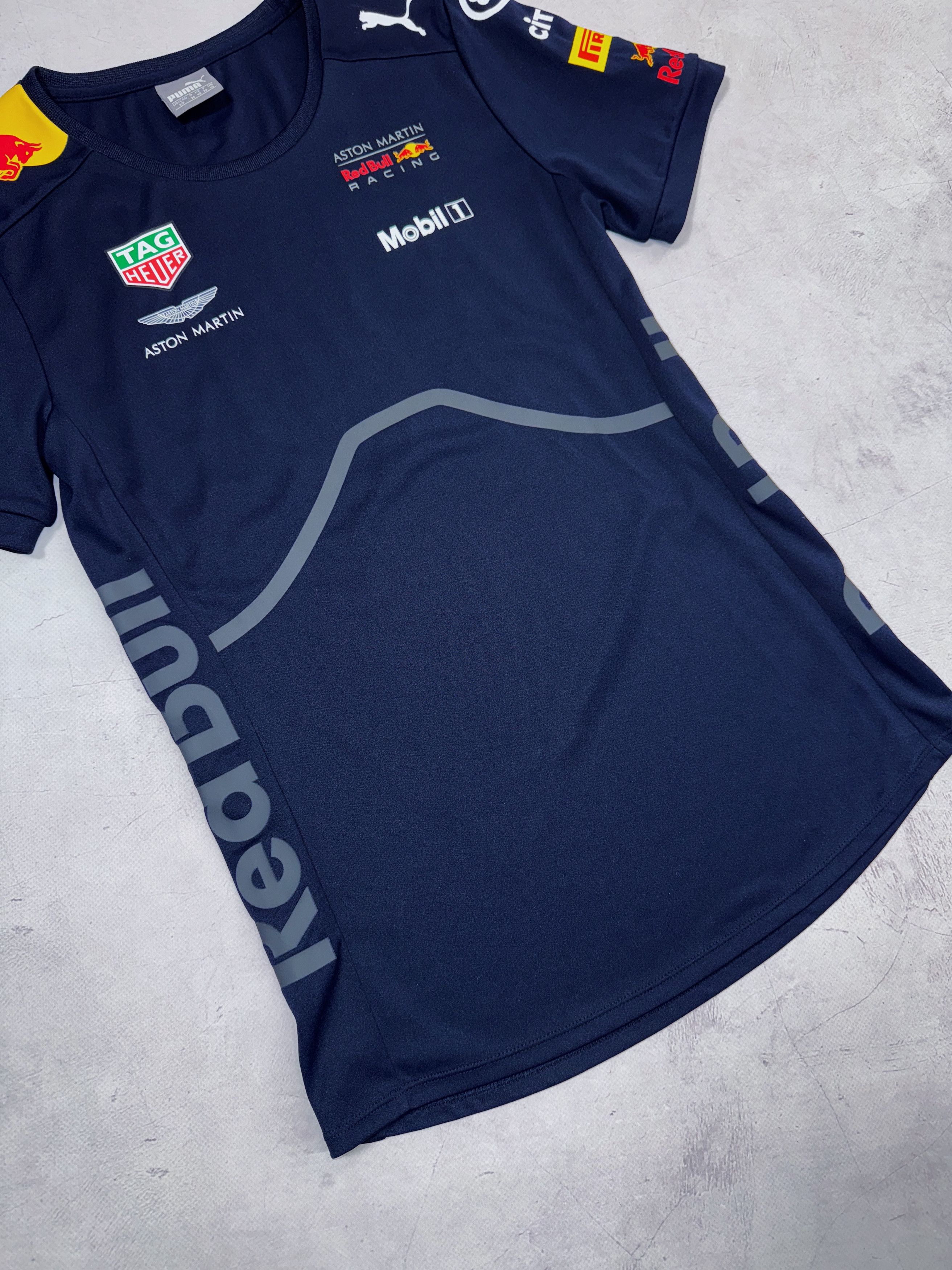 Puma × Red Bull Puma & Red Bull T-Shirt Aston Martin Racing F1 Esso Mobil1 Size S / US 4 / IT 40 - 17 Thumbnail