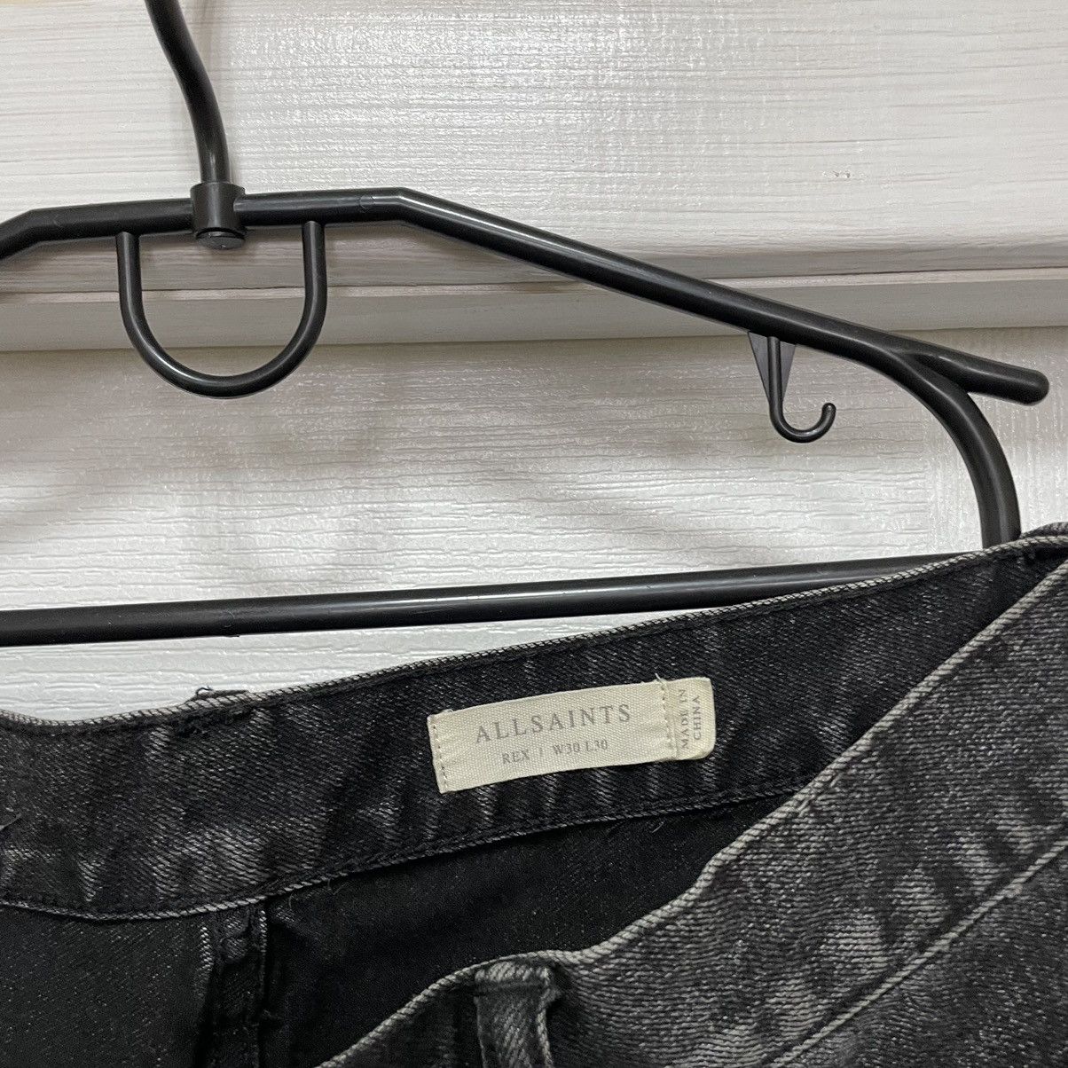 Allsaints × Japanese Brand Vintage Allsaints Avantgarde Baggy Jeans 30 rex pants denim Size US 30 / EU 46 - 2 Thumbnail