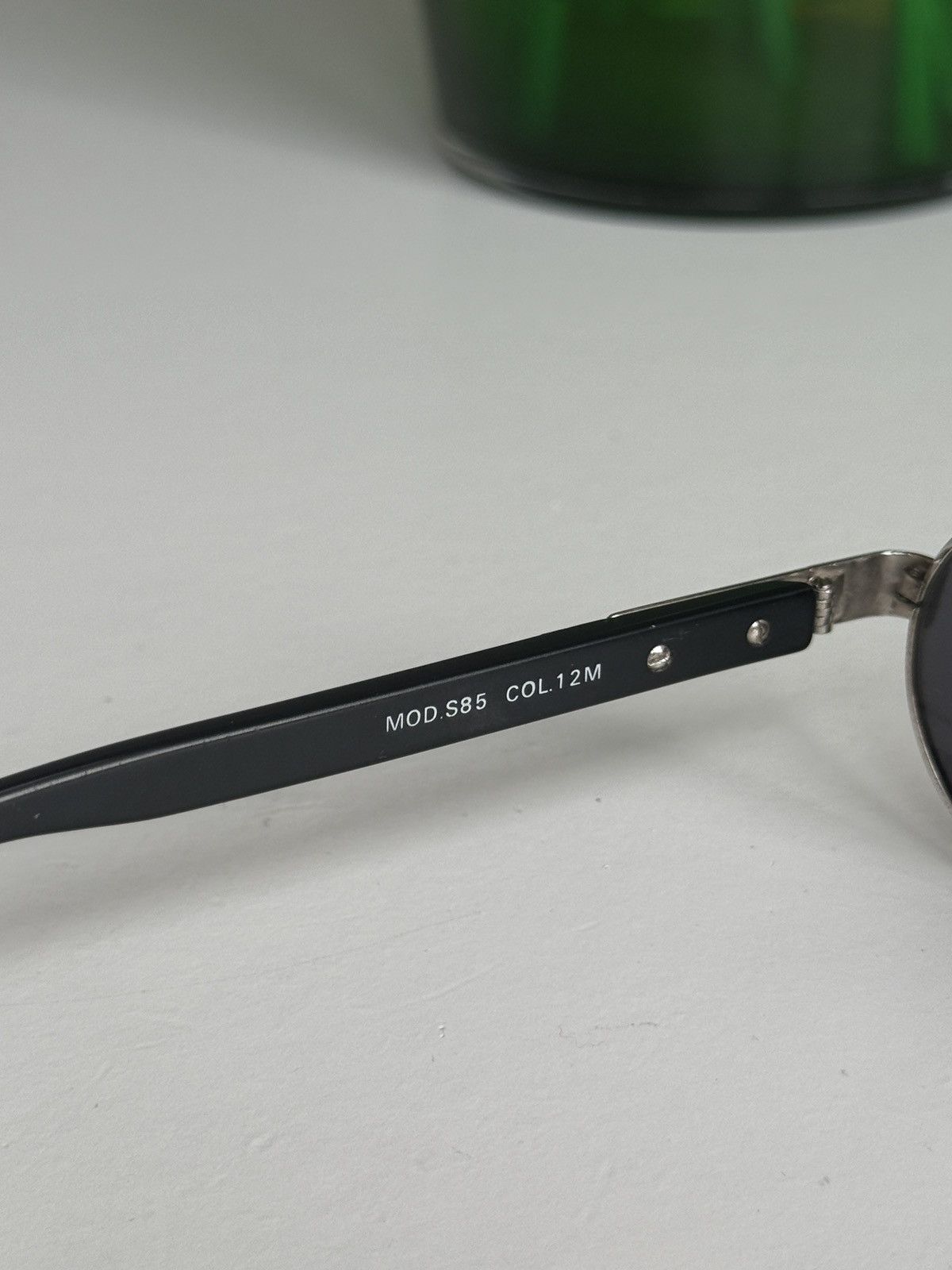 Versace Vintage 90s Gianni Versace oval sunglasses luxury designer Size ONE SIZE - 6 Thumbnail