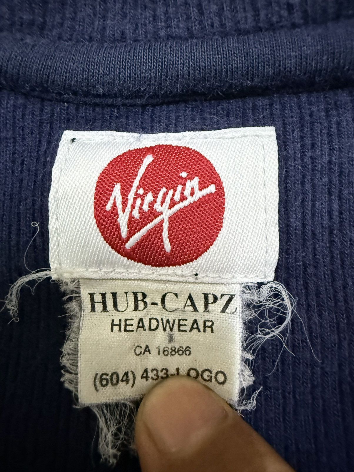 Japanese Brand Vintage Virgin Vneck Raglan Sleeve Sweatshirt Size US M / EU 48-50 / 2 - 7 Thumbnail